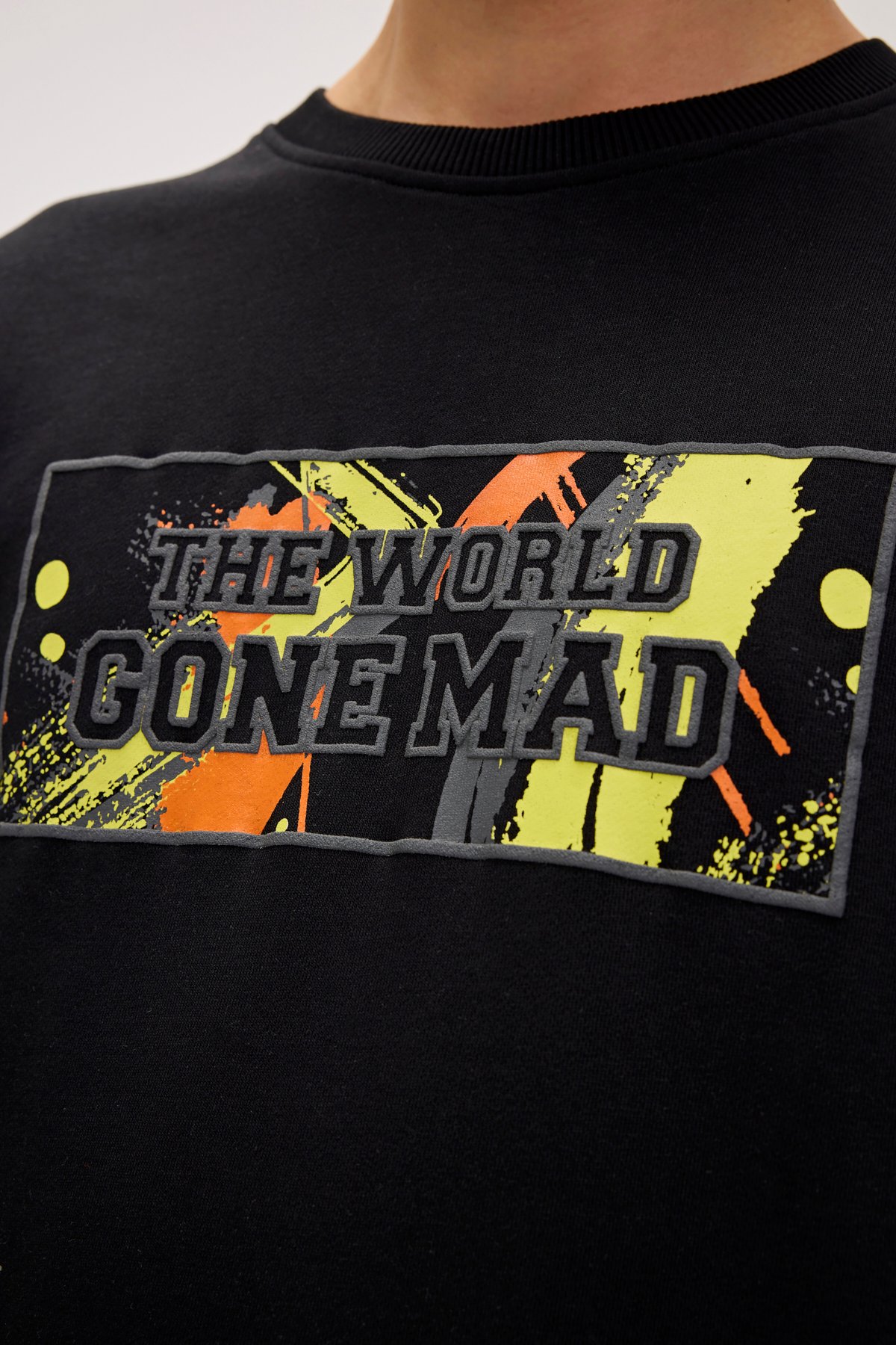 CAEN CREWNECK PRINTED CREWNECK NIGHT  ERKEK SWEATSHIRT CAEN CREWNECKCAEN CREWNECK