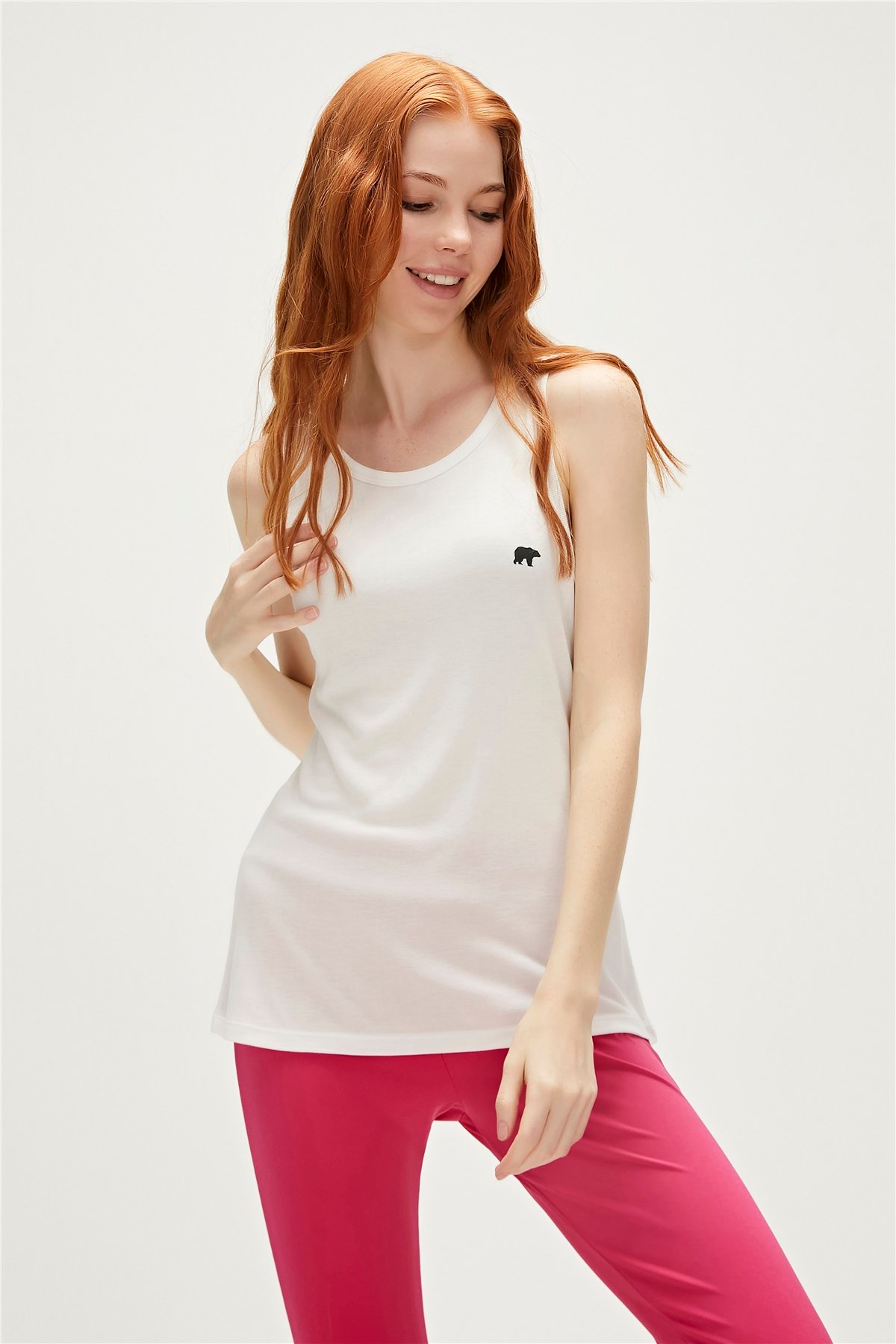 CARA TANK TOP BEYAZ