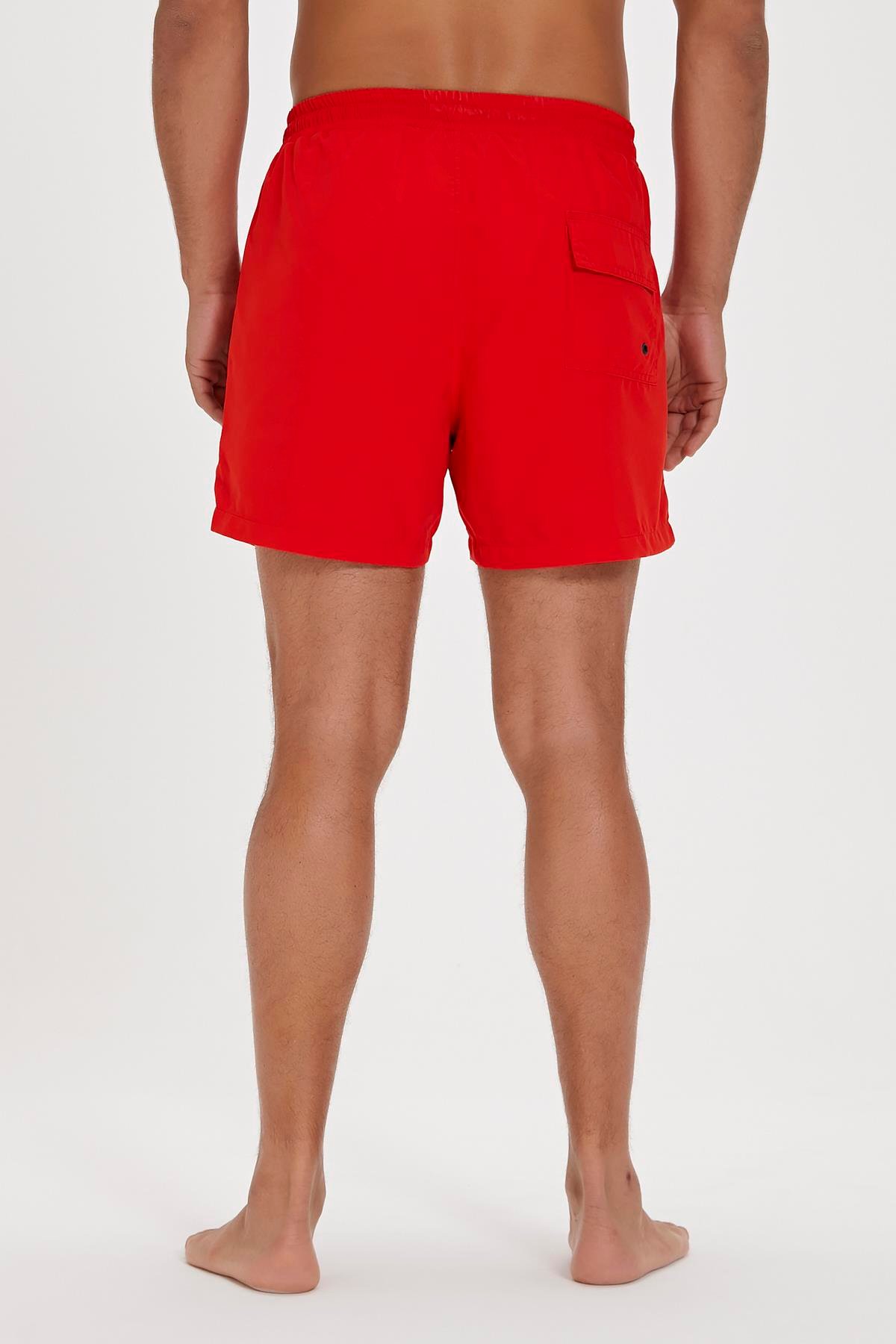 Chameleon Crimson Red Men's Swimwear