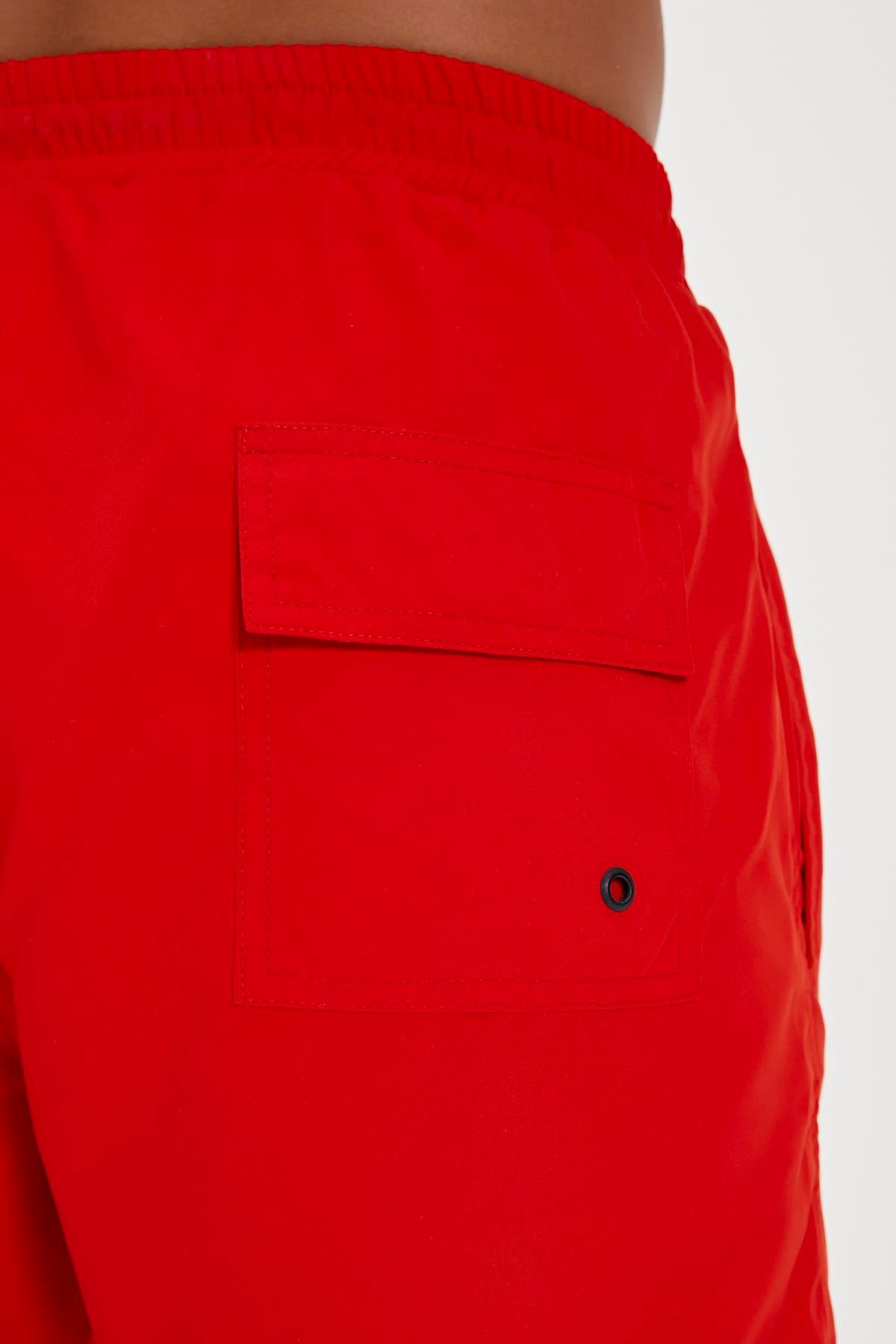 Chameleon Crimson Red Men's Swimwear