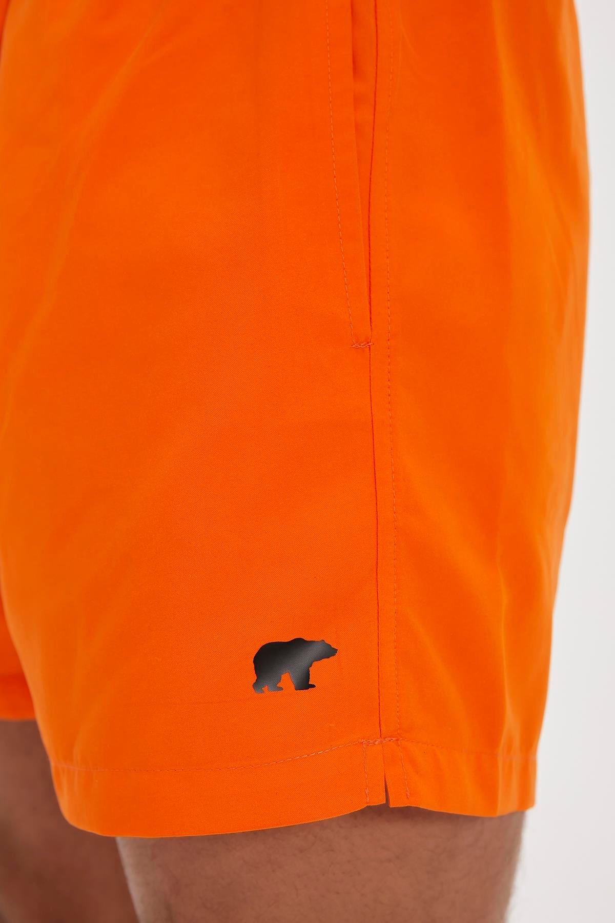 Chameleon Suda Renk Değiştiren Turuncu Erkek Deniz Şortu