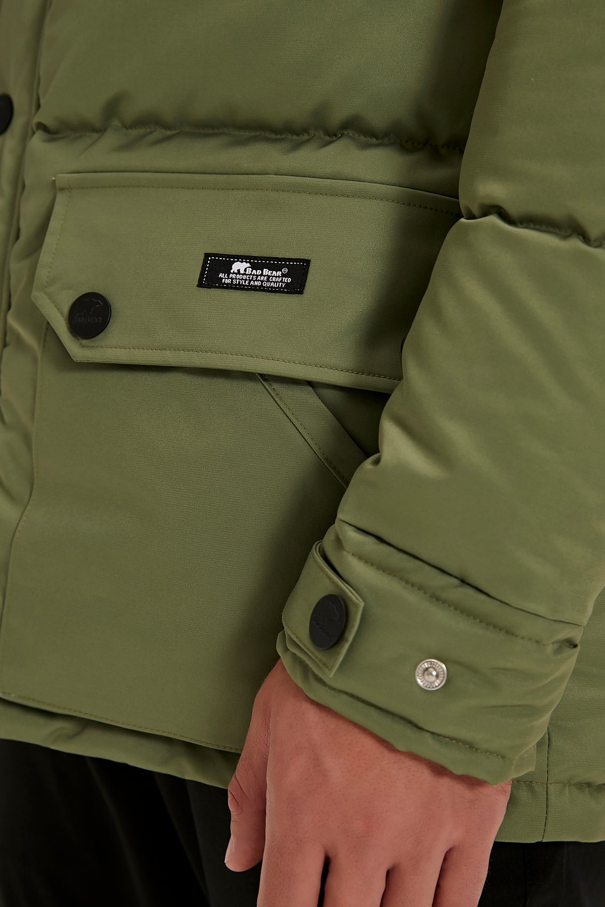 COLONEL COAT JACKET SOLUK YEŞİL