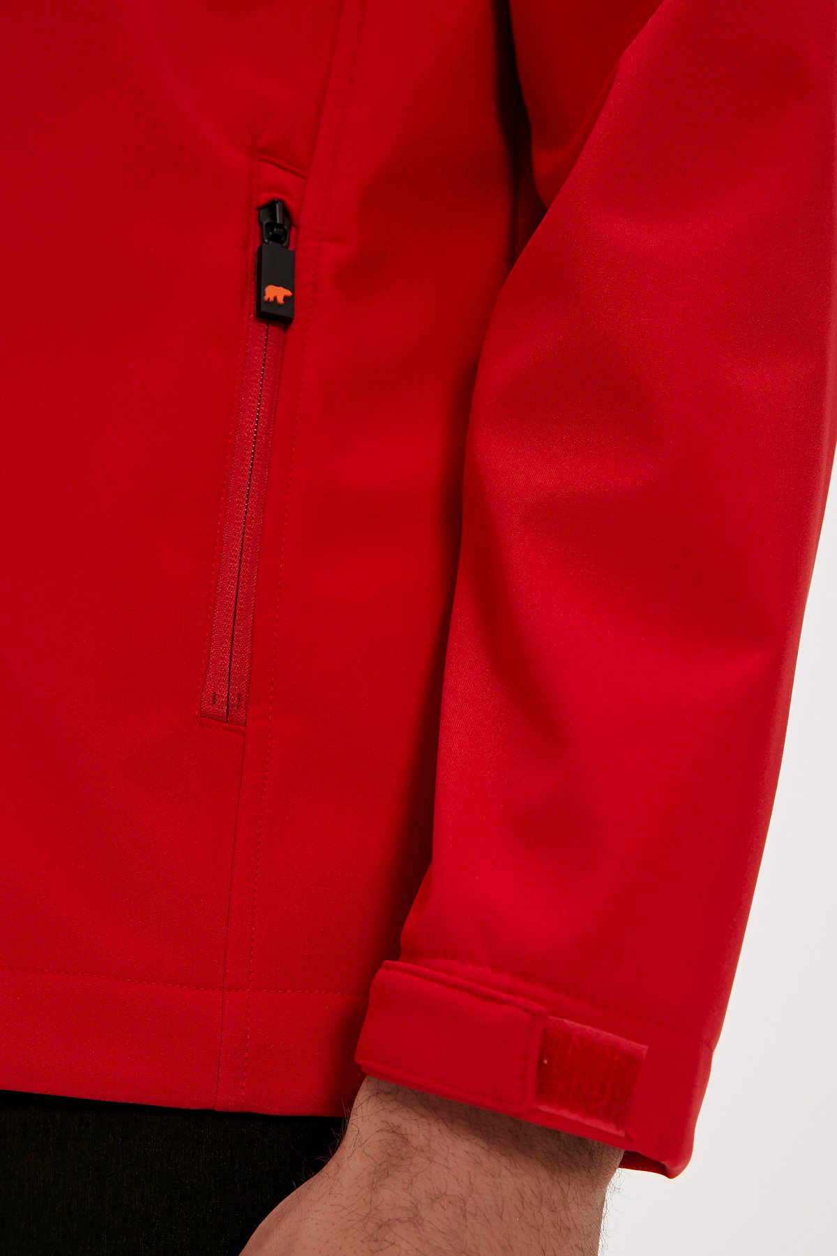 CONCH SOFTSHEL JACKET PARLAK KIRMIZI