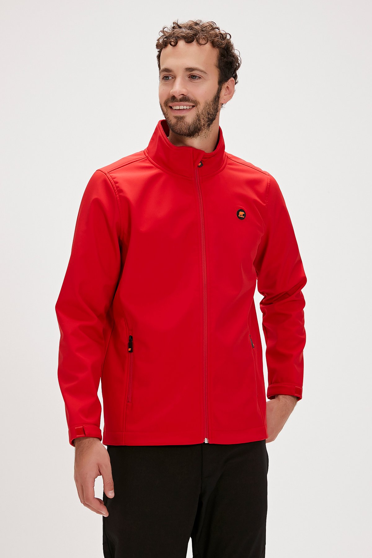 CONCH SOFTSHEL JACKET PARLAK KIRMIZI