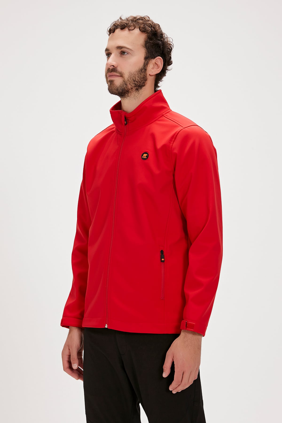 CONCH SOFTSHEL JACKET PARLAK KIRMIZI