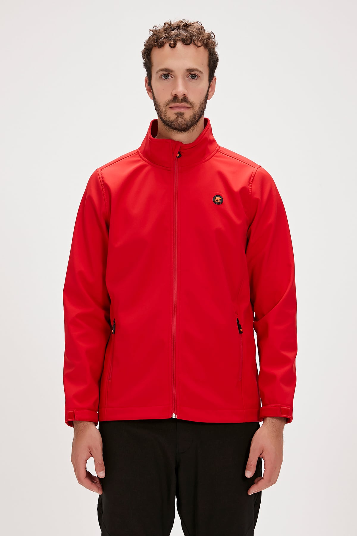 CONCH SOFTSHEL JACKET PARLAK KIRMIZI