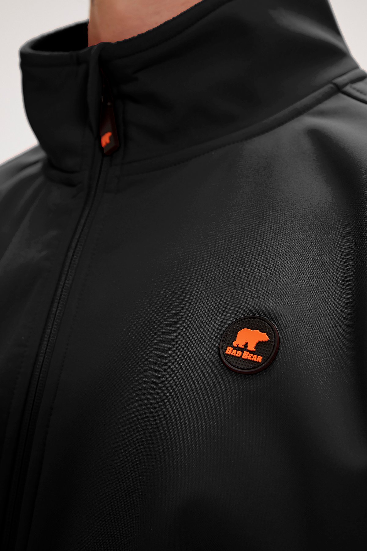 Conch Black Men's Softshell Jacket