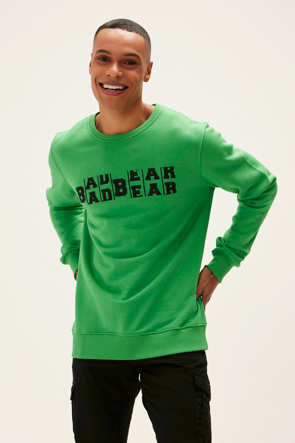 COUNTER CREWNECK GREEN