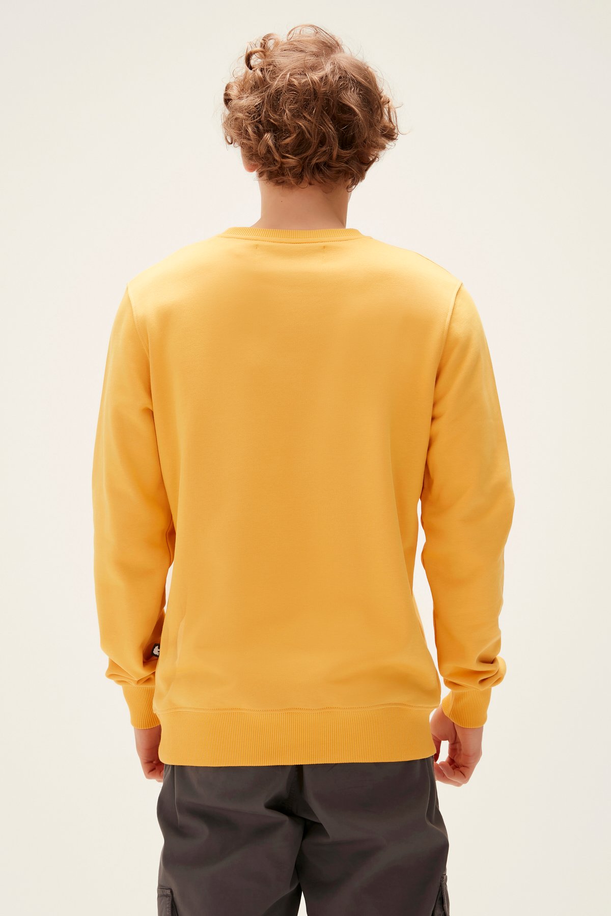 COUNTER CREWNECK MUSTARD
