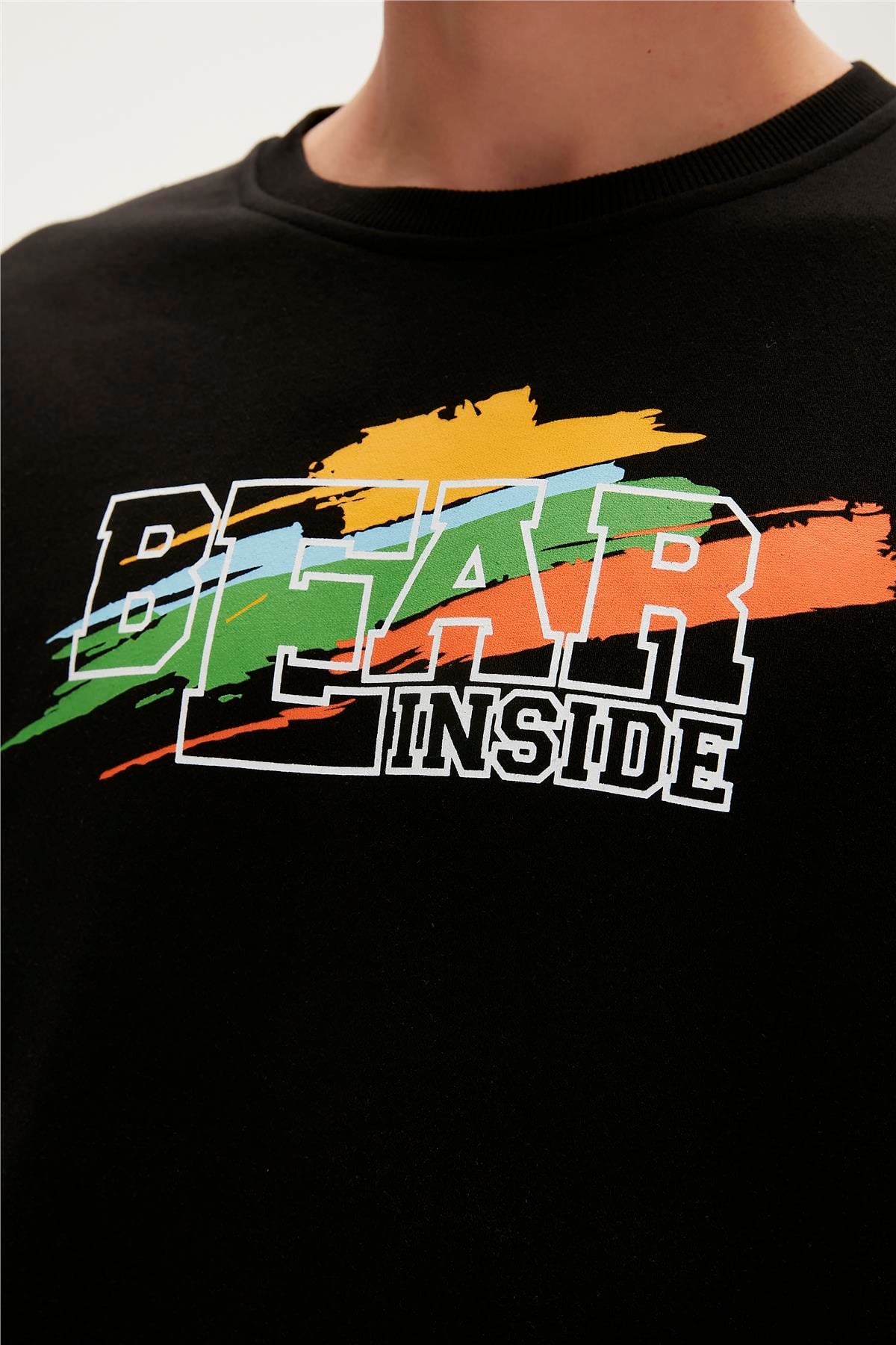 CRAYON CREWNECK SİYAH