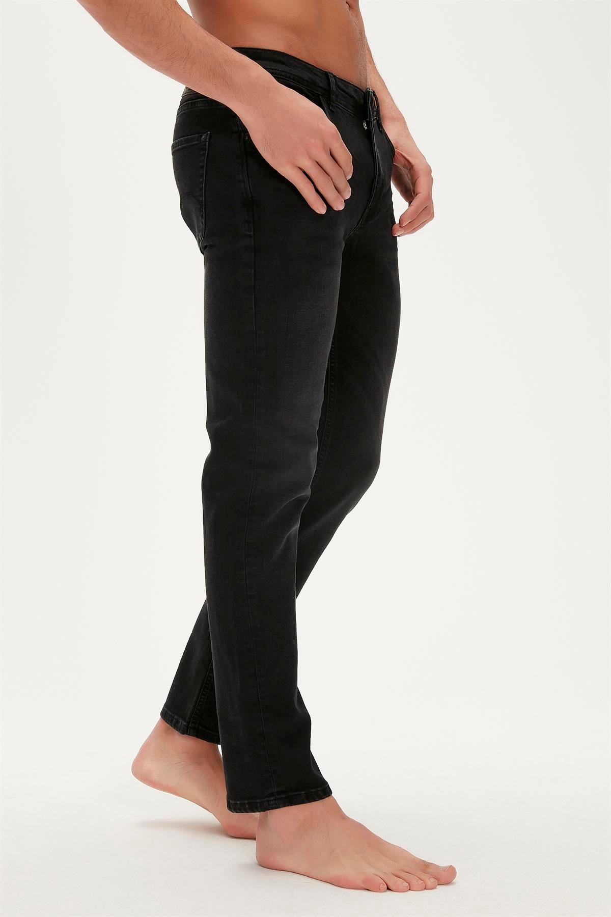 Dante Jeans Siyah Erkek Denim Pantolon