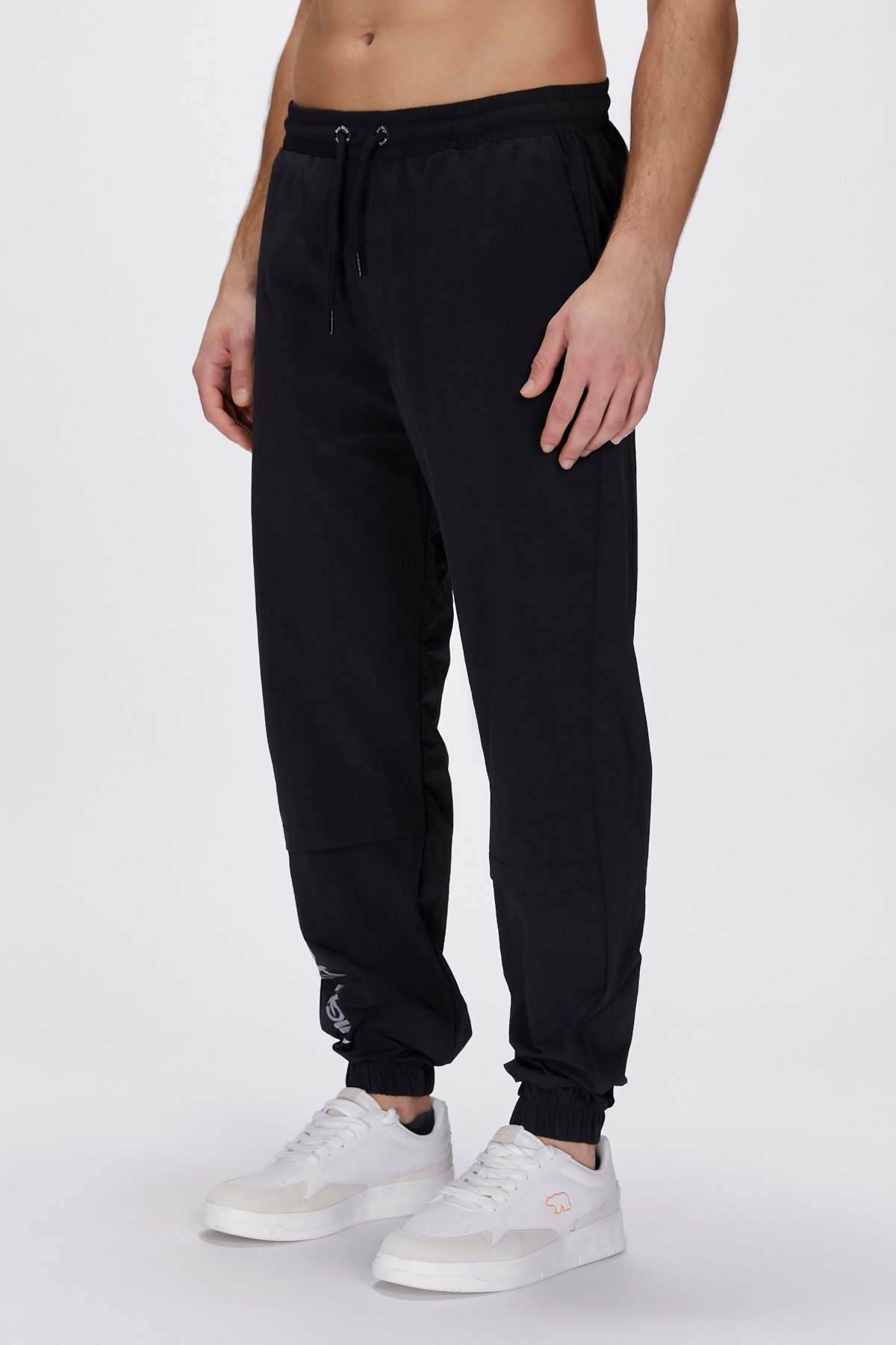 David Siyah Erkek Jogger Pantolon