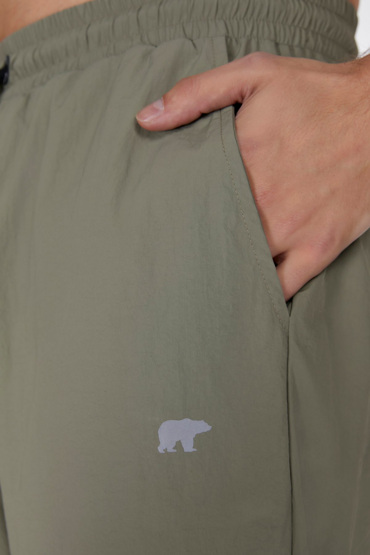 David Yeşil Erkek Jogger Pantolon