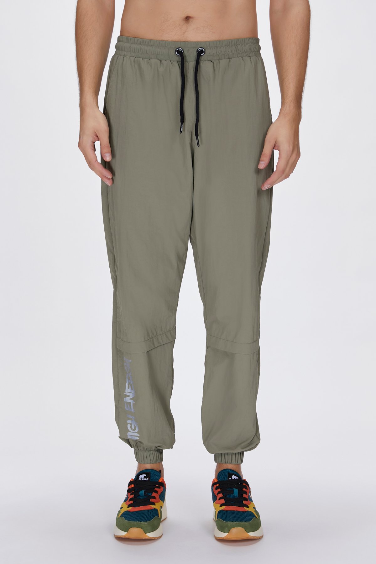 David Yeşil Erkek Jogger Pantolon