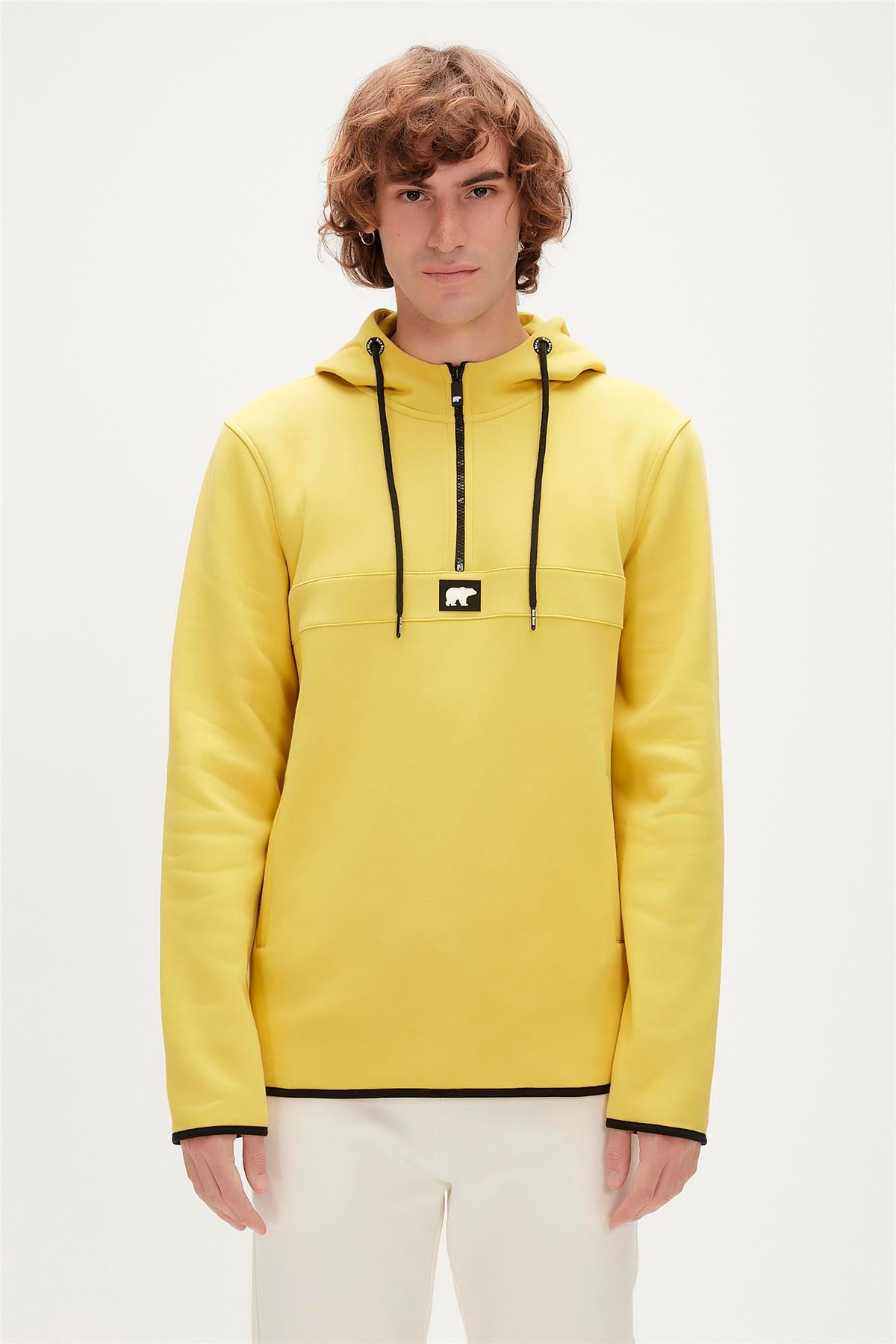 DEFENCE HALF-ZIP ELMA SARISI