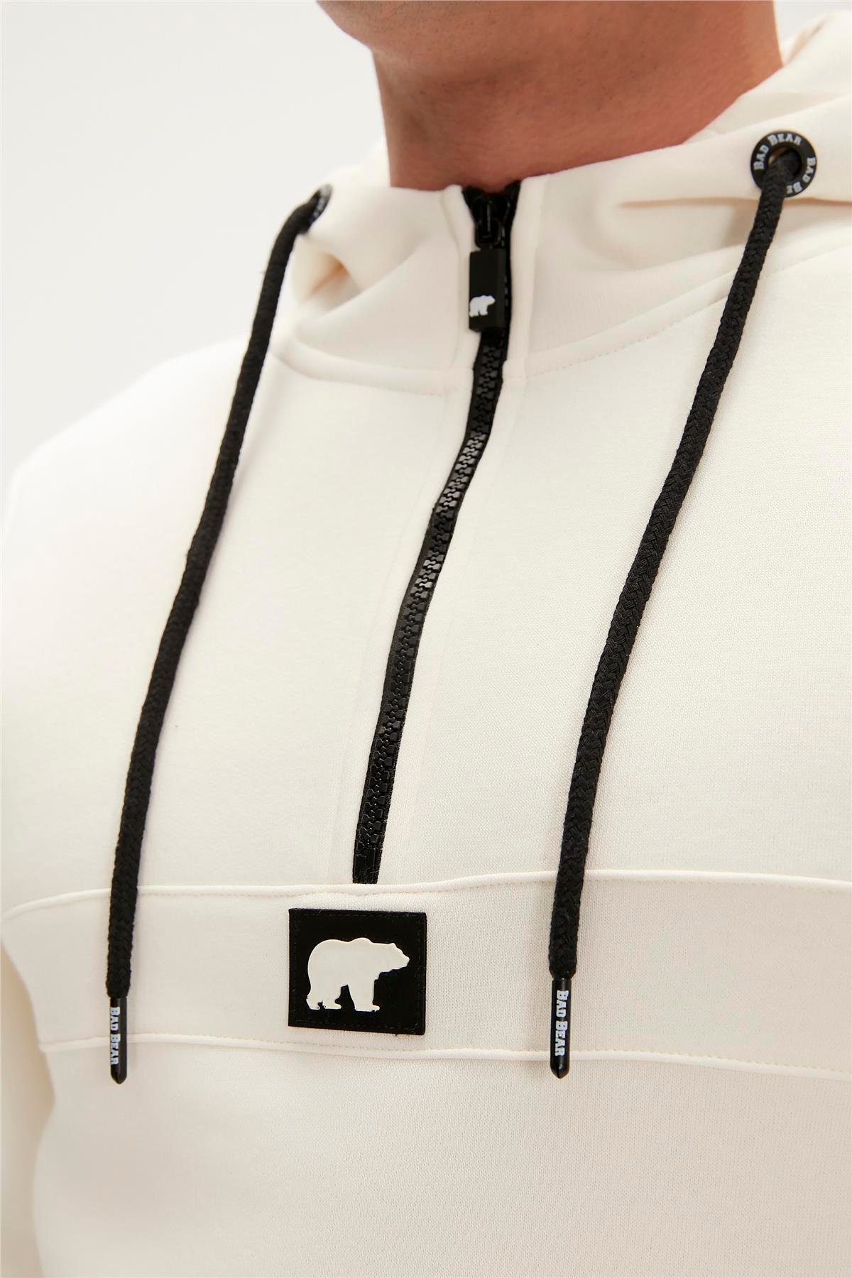 DEFENCE HALF-ZIP ŞEKER BEYAZI