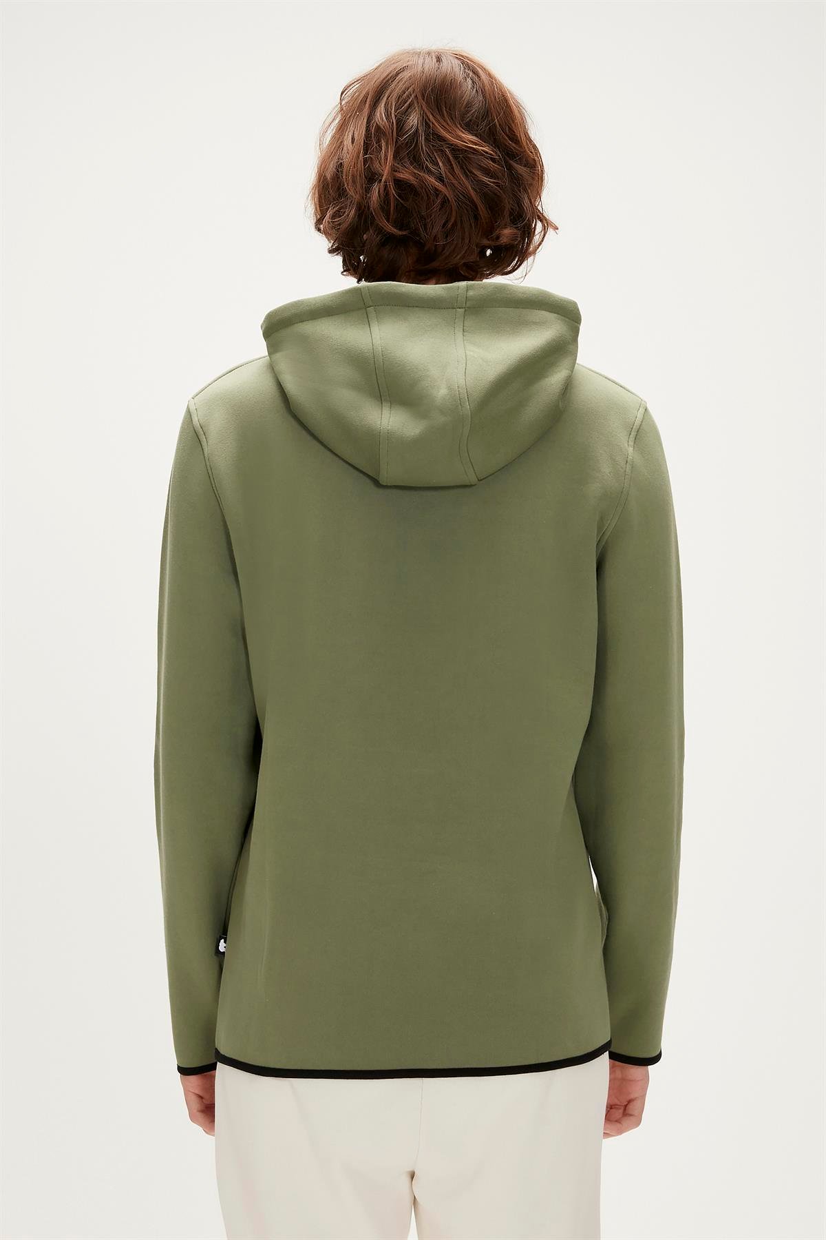 DEFENCE HALF-ZIP SOLUK YEŞİL