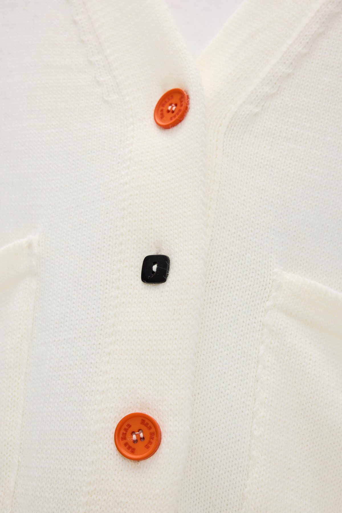 DEON KNIT CARDIGAN CARDIGAN OFF-WHITE  ERKEK KNITWEAR DEON KNIT CARDIGANDEON KNIT CARDIGAN