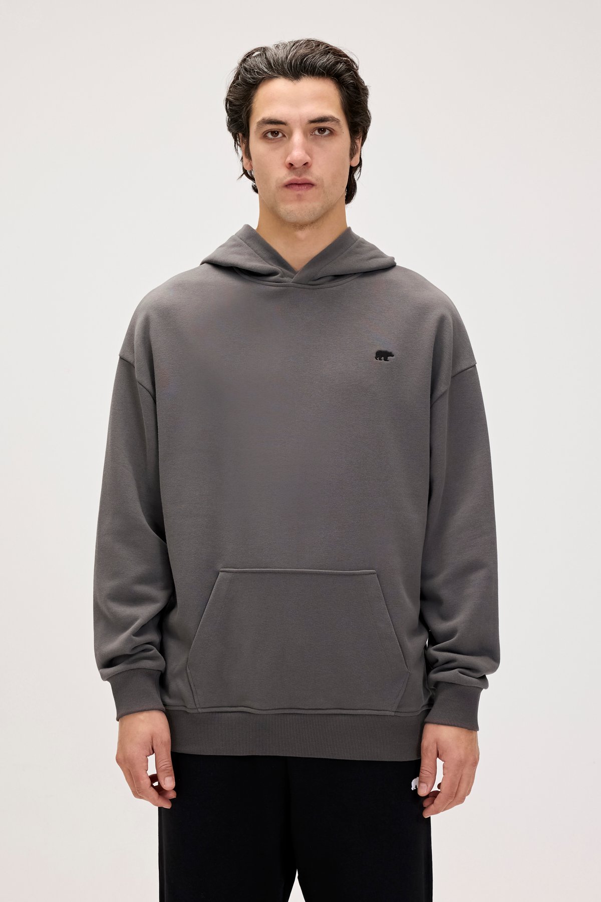 DRAKE HOODIE OS HOODIE ASPHALT  ERKEK SWEATSHIRT DRAKE HOODIE OSDRAKE HOODIE OS
