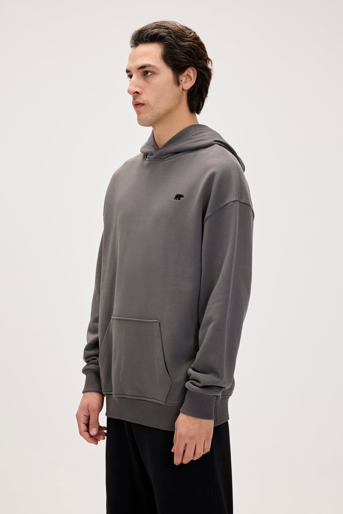 DRAKE HOODIE OS HOODIE ASPHALT  ERKEK SWEATSHIRT DRAKE HOODIE OSDRAKE HOODIE OS