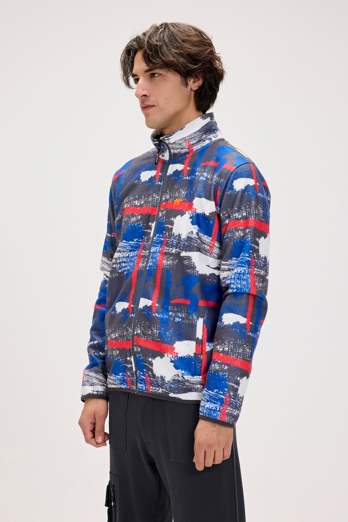 DREW FULL ZIP POLAR POLAR ASPHALT  ERKEK OUTERWEAR DREW FULL ZIP POLARDREW FULL ZIP POLAR