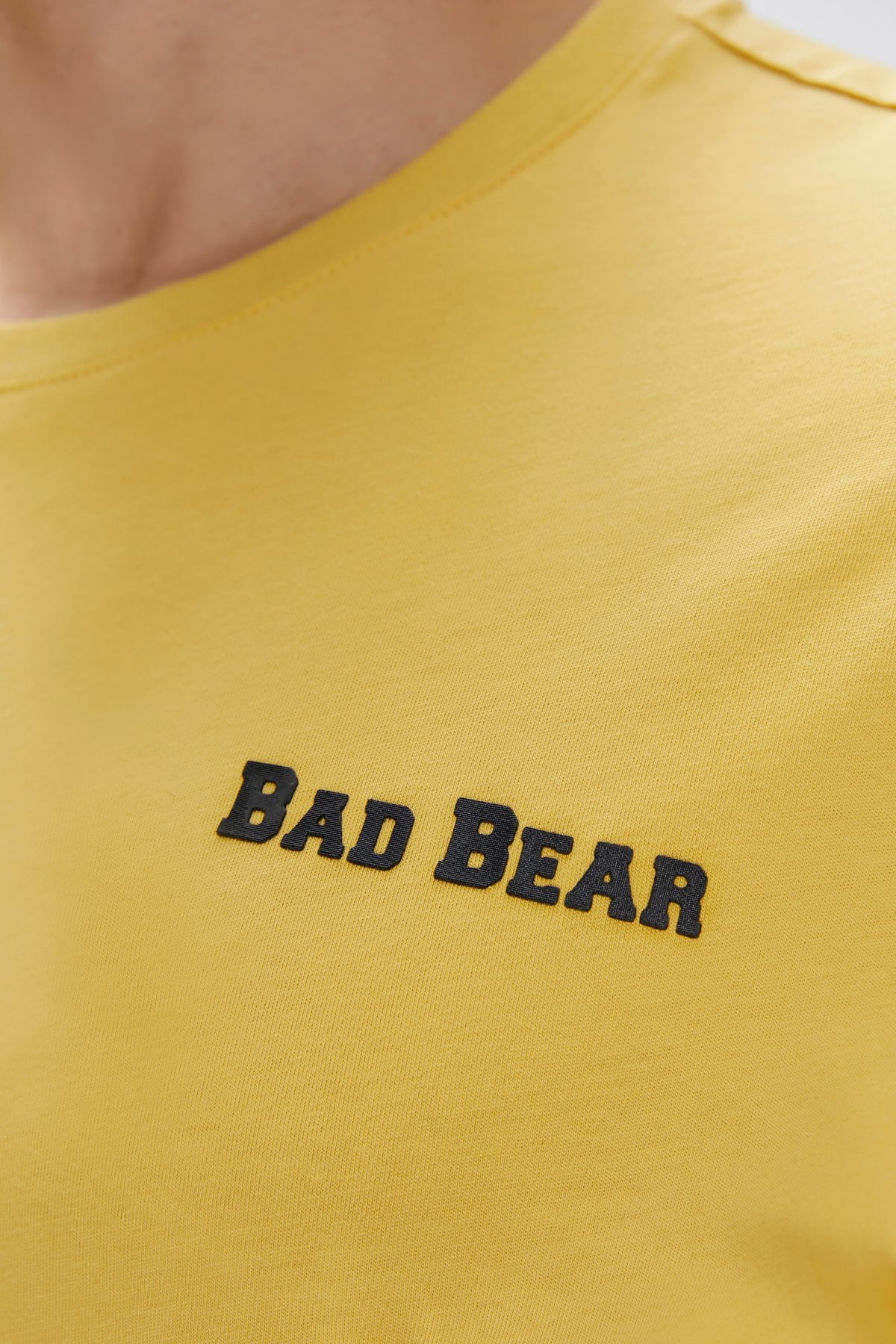 Eddy Sarı Baskılı Tişört