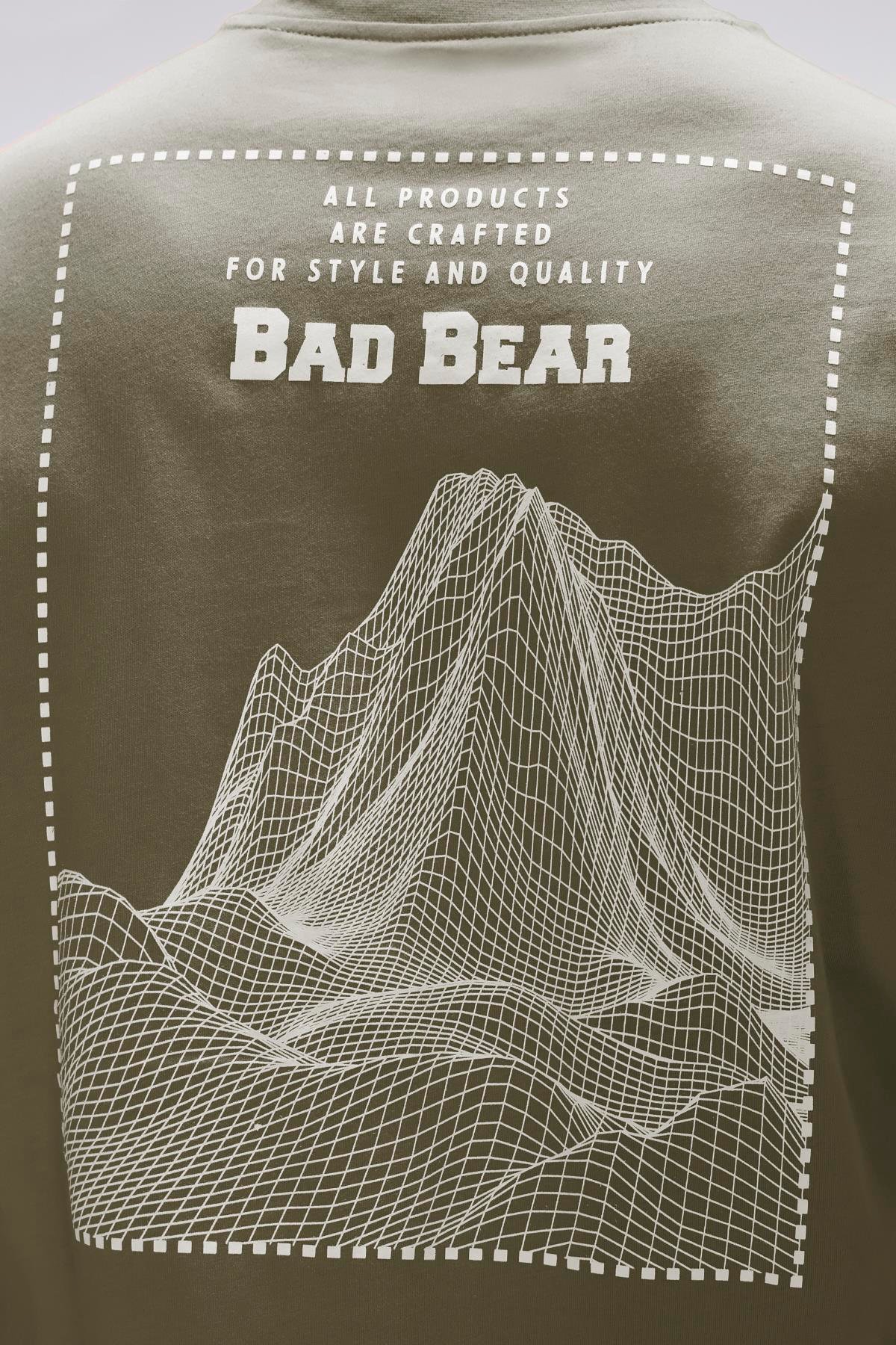 Eddy Yeşil Erkek Baskılı Tişört