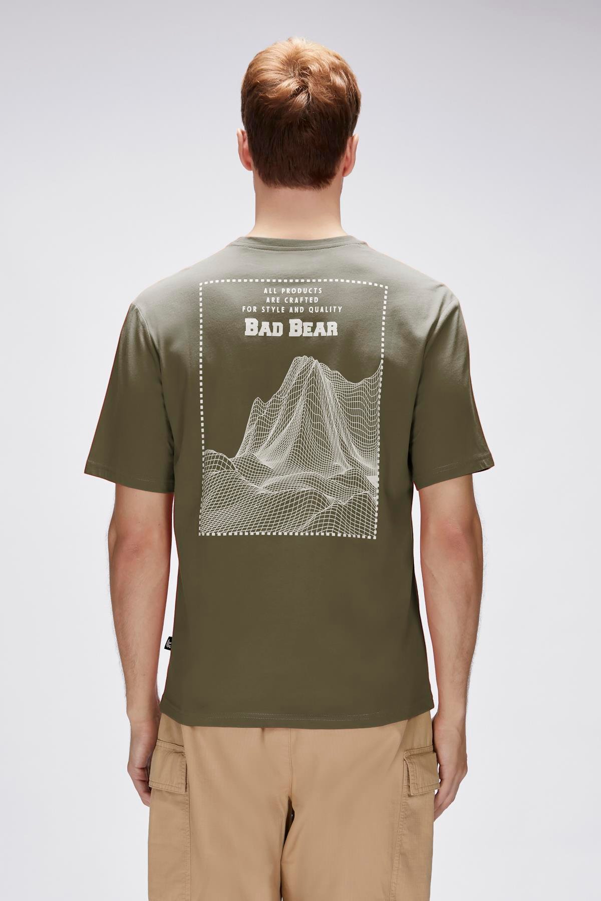 Eddy Yeşil Erkek Baskılı Tişört