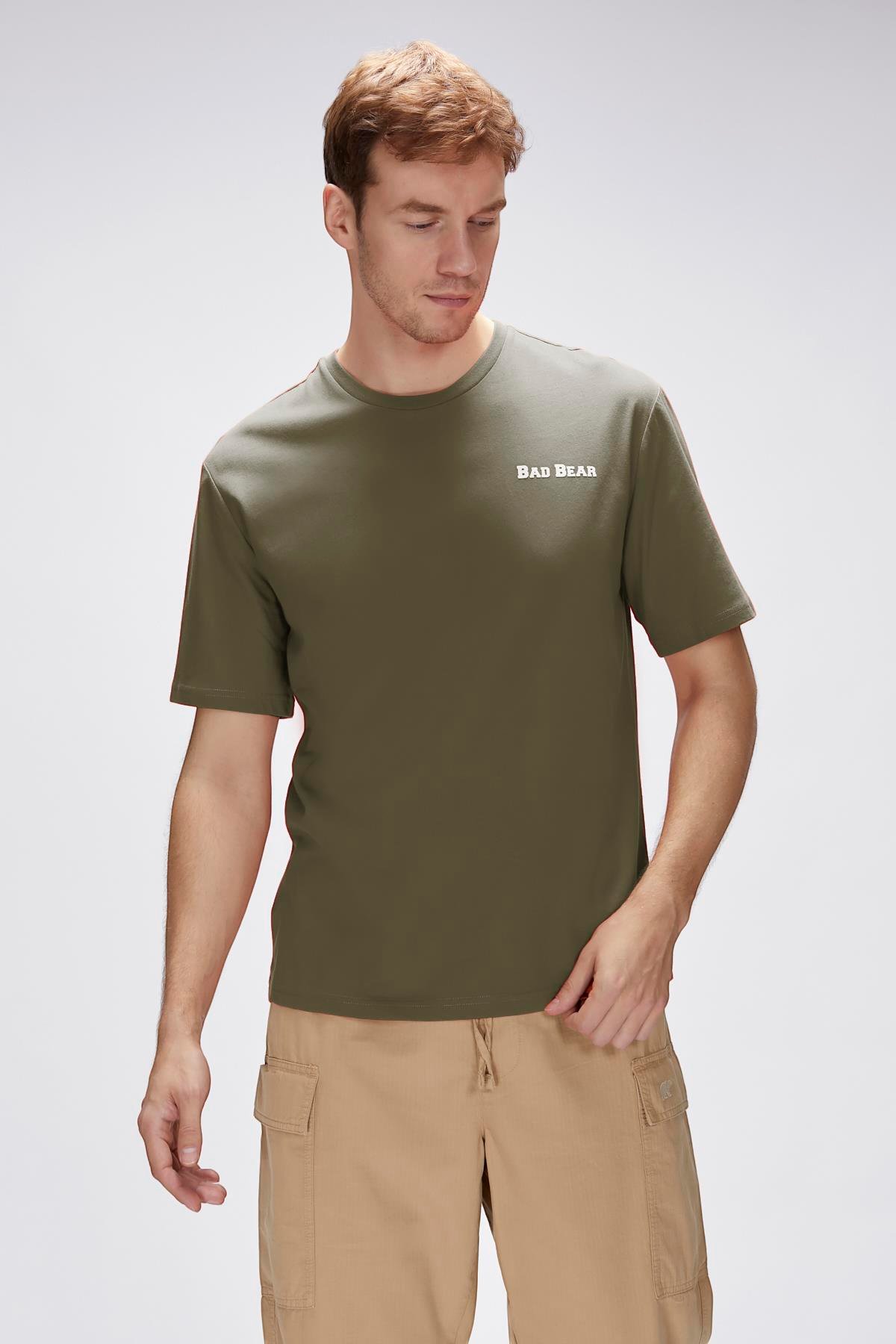 Eddy Yeşil Erkek Baskılı Tişört