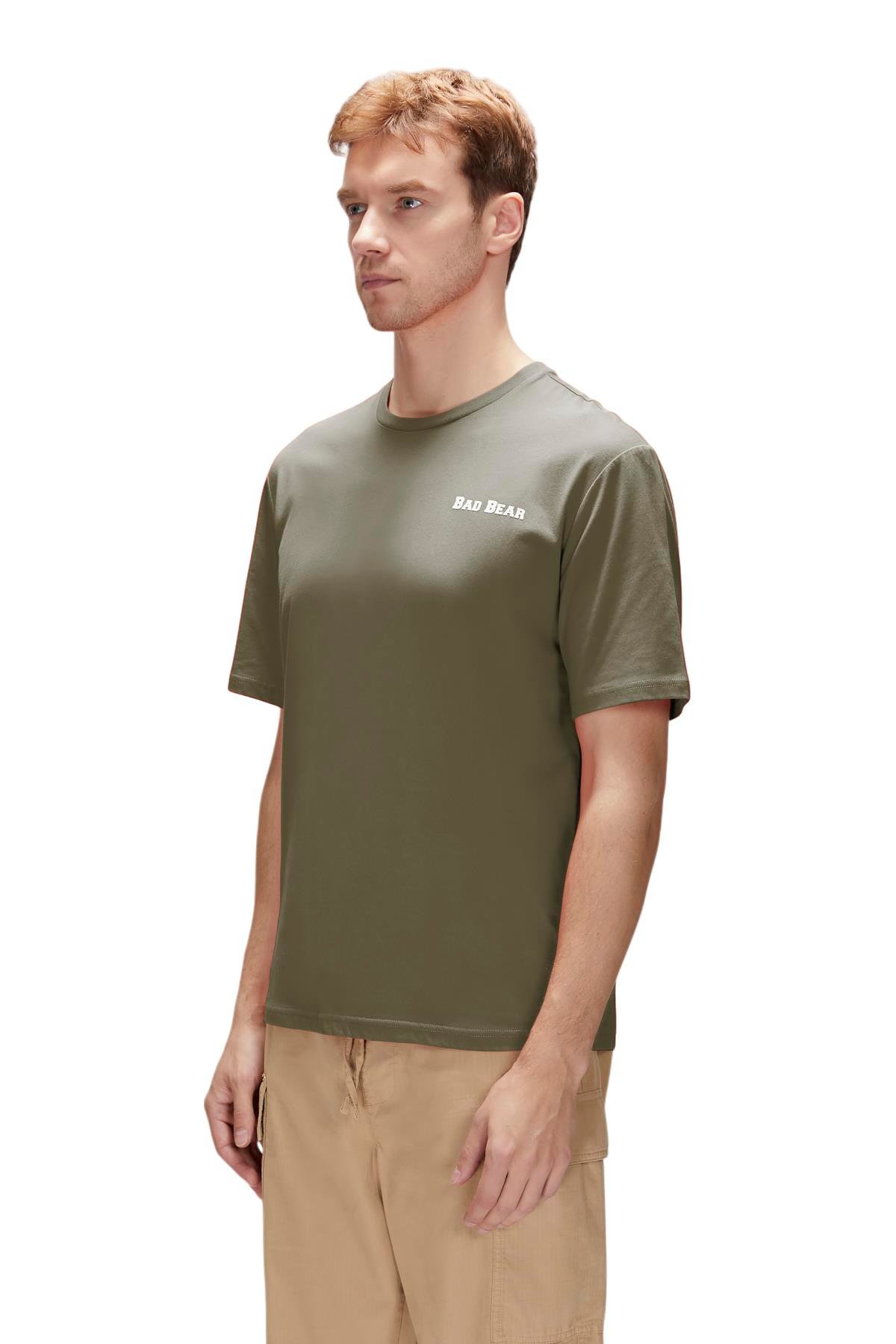 Eddy Yeşil Erkek Baskılı Tişört