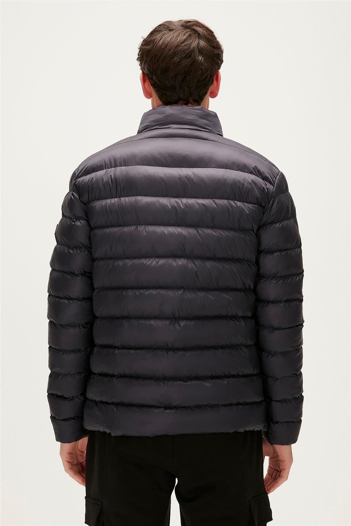 ELON PUFFER LACİVERT