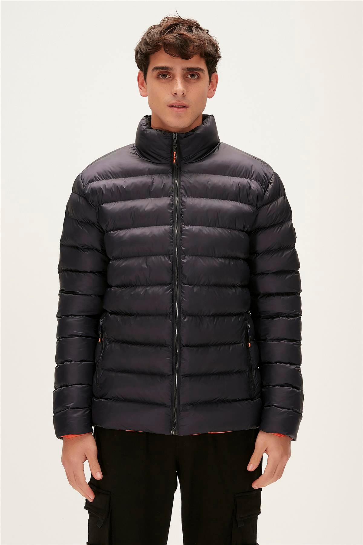 ELON PUFFER LACİVERT