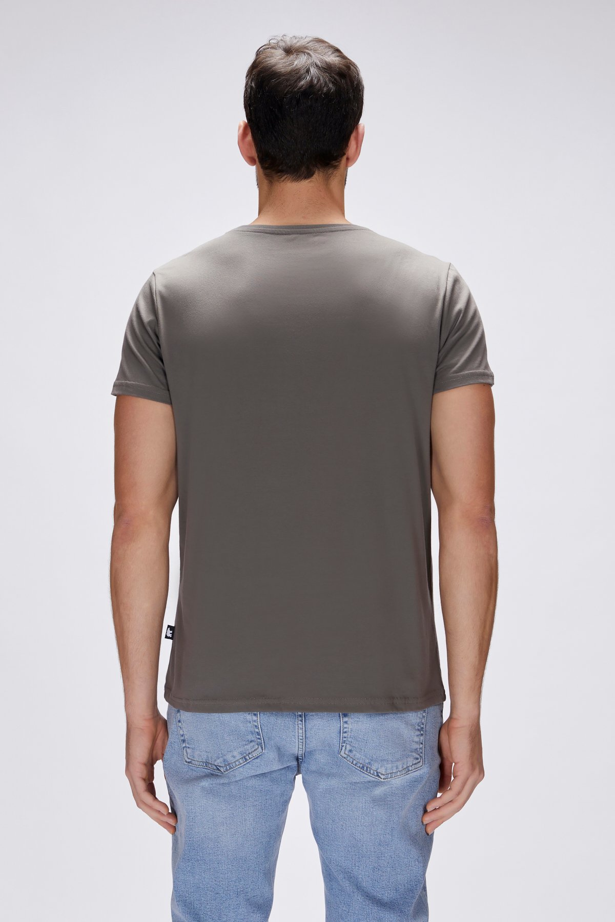 Entree Antrasit Erkek Baskılı Tişört