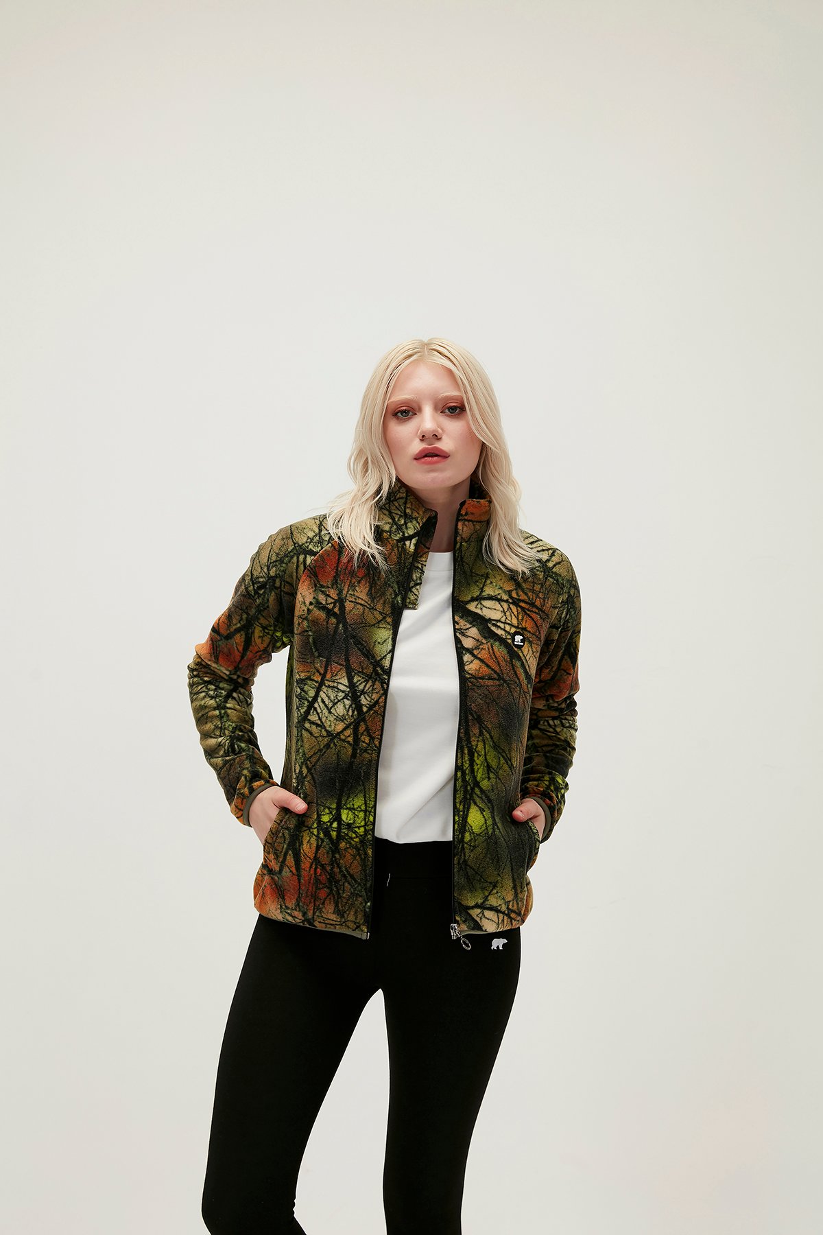 EQUINOX FULL ZIP POLAR KHAKI