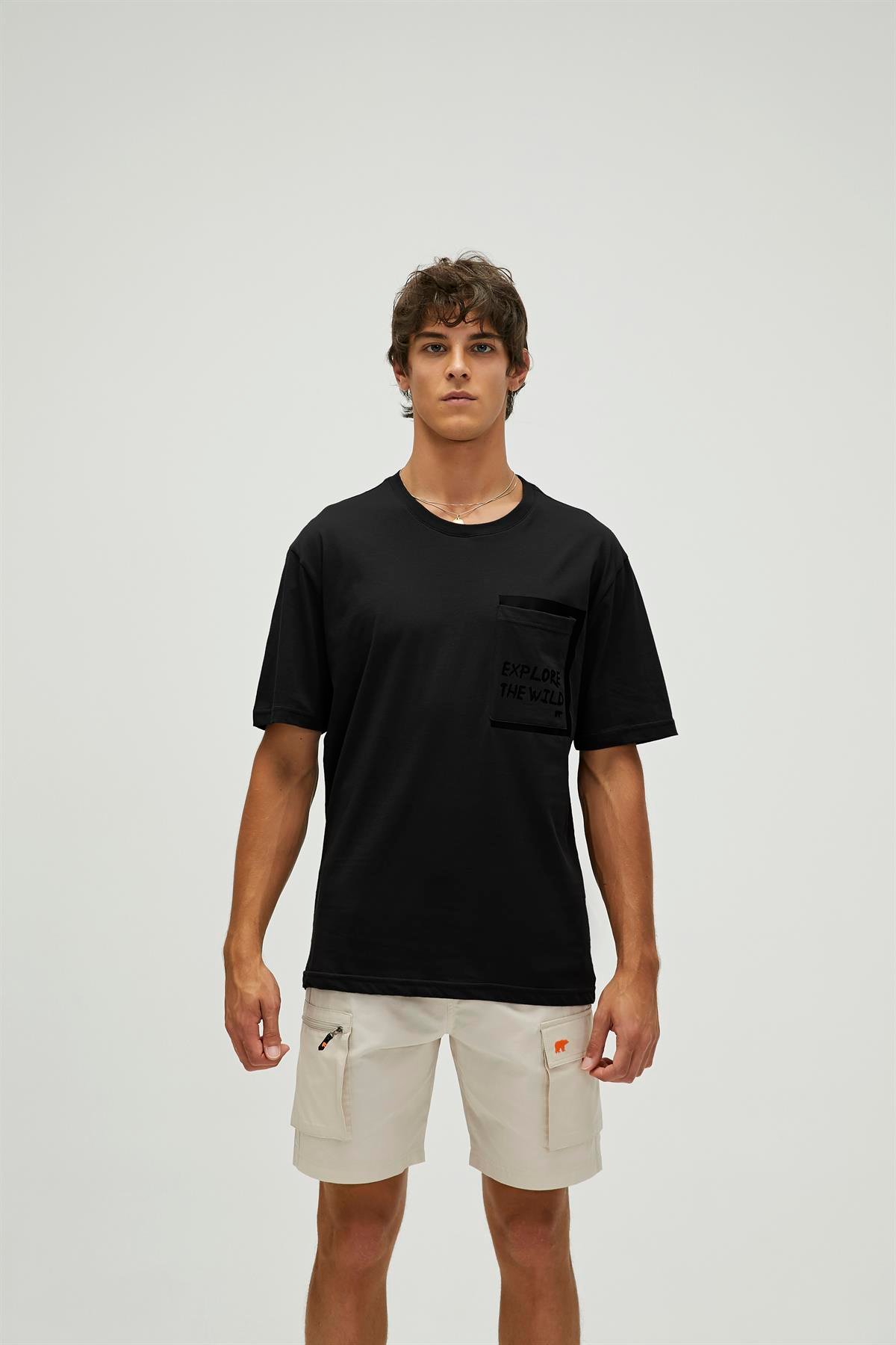 EXPLORE T-SHIRT SİYAH