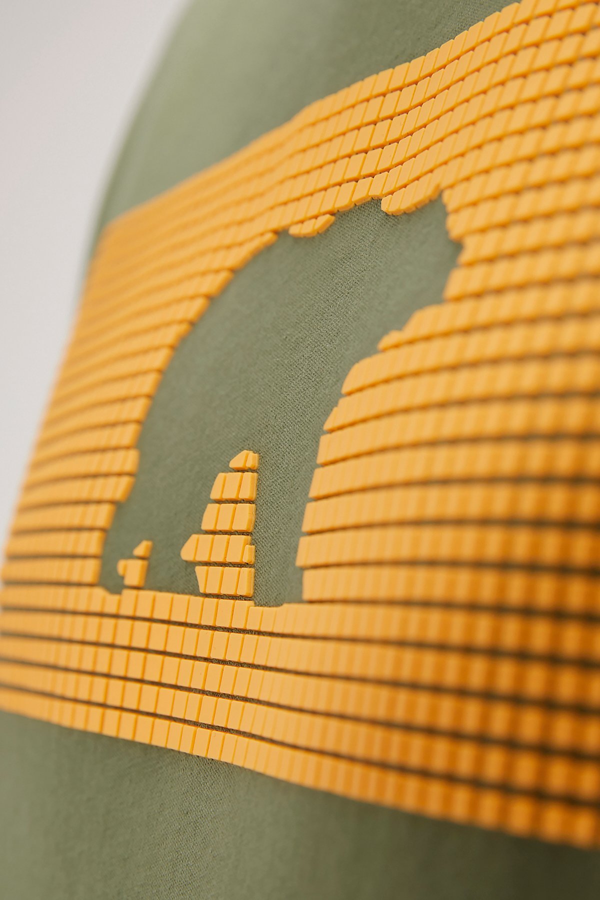 Fancy Soluk Yeşil Baskılı Erkek Tişört