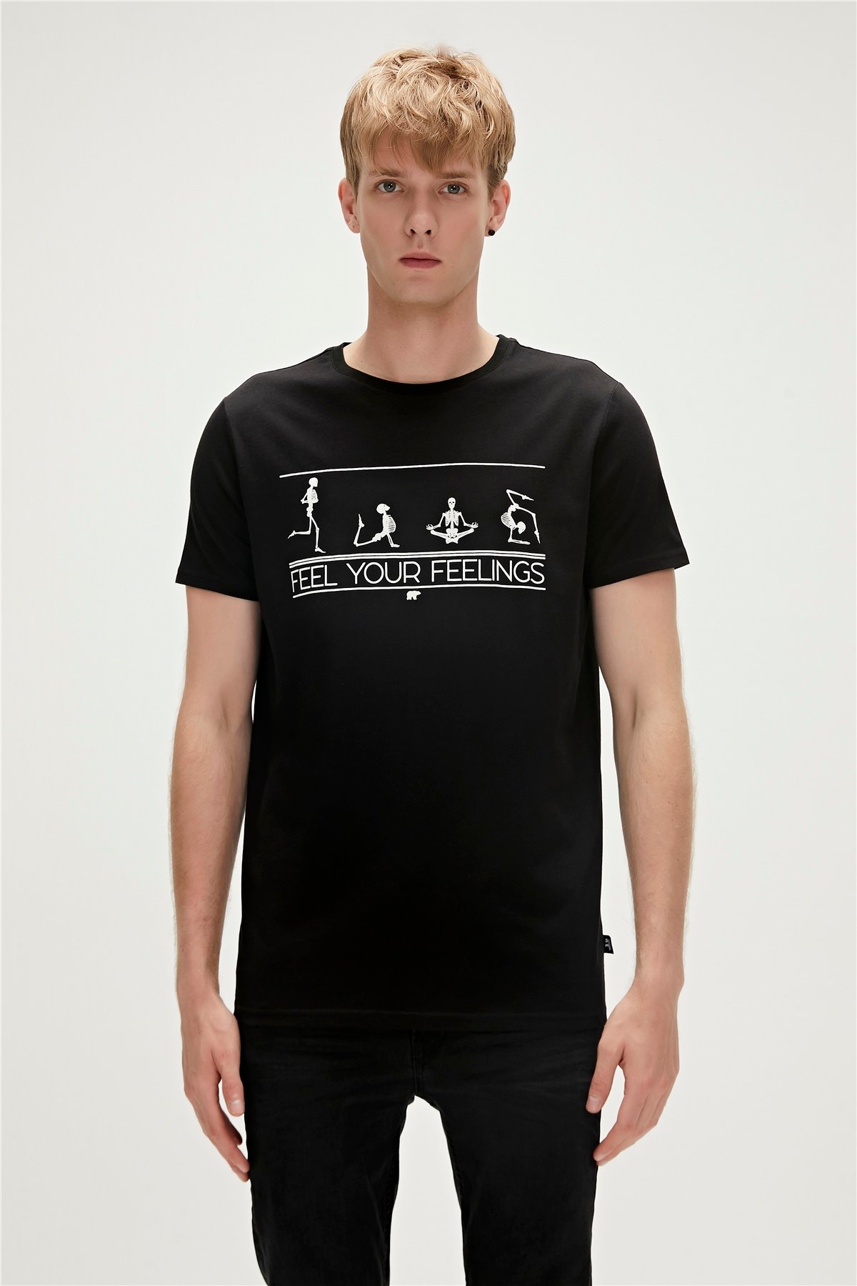 FEEL YOU T-SHIRT SİYAH