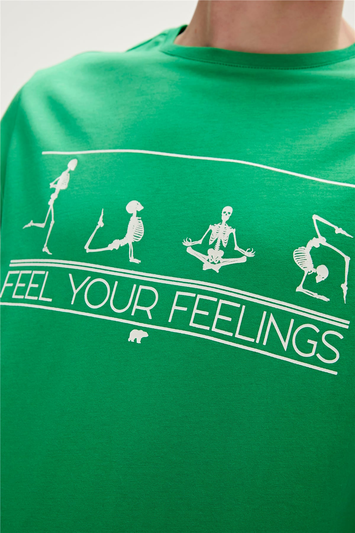 FEEL YOU T-SHIRT YEŞİL