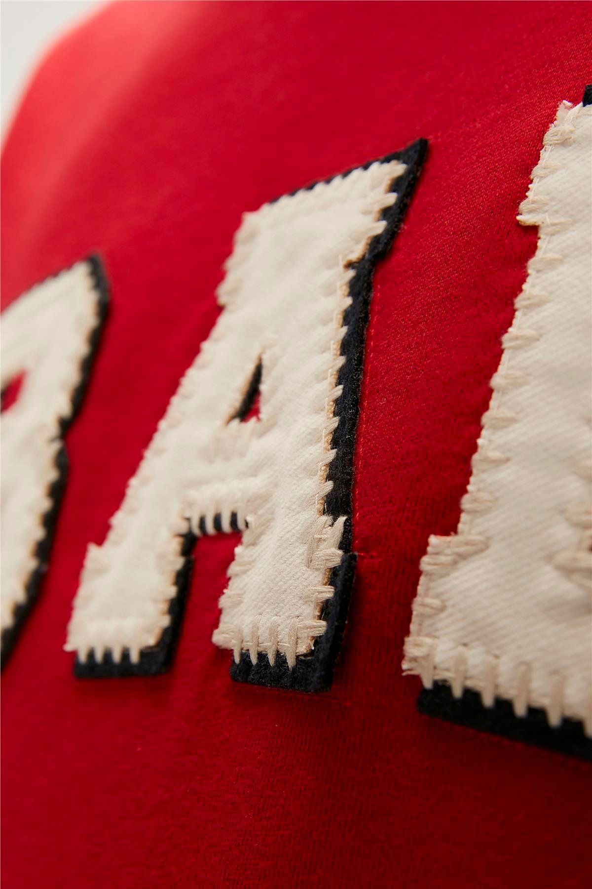 FELT CREWNECK PARLAK KIRMIZI
