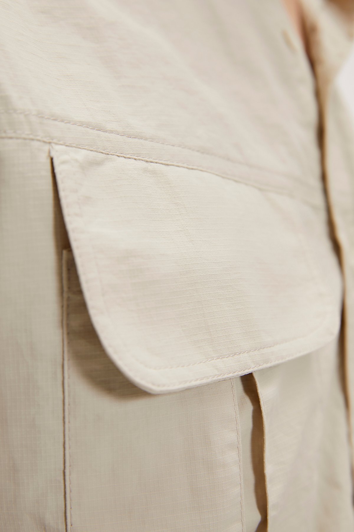 Fernardo Bej Baskılı Kısa Kollu Erkek Gömlek