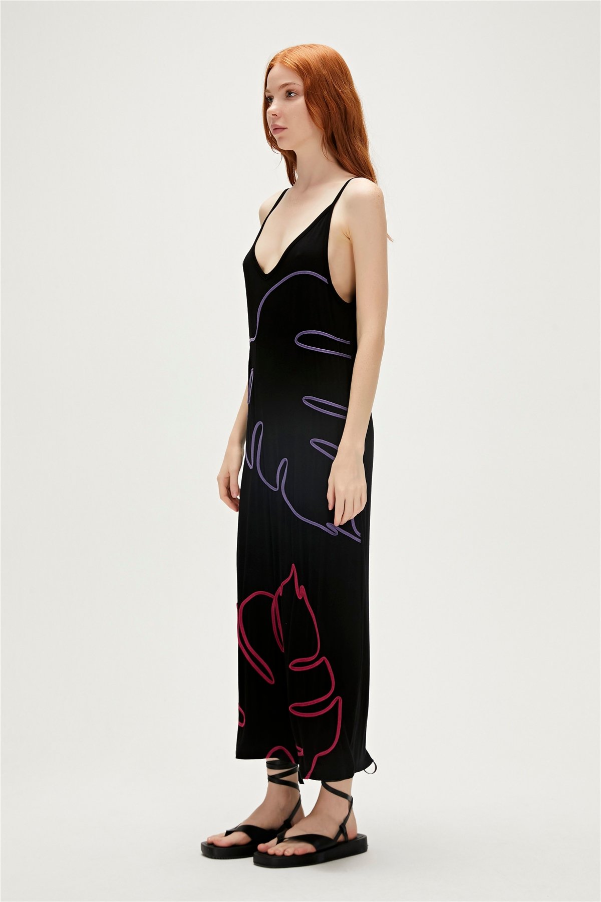 FIONA DRESS SİYAH