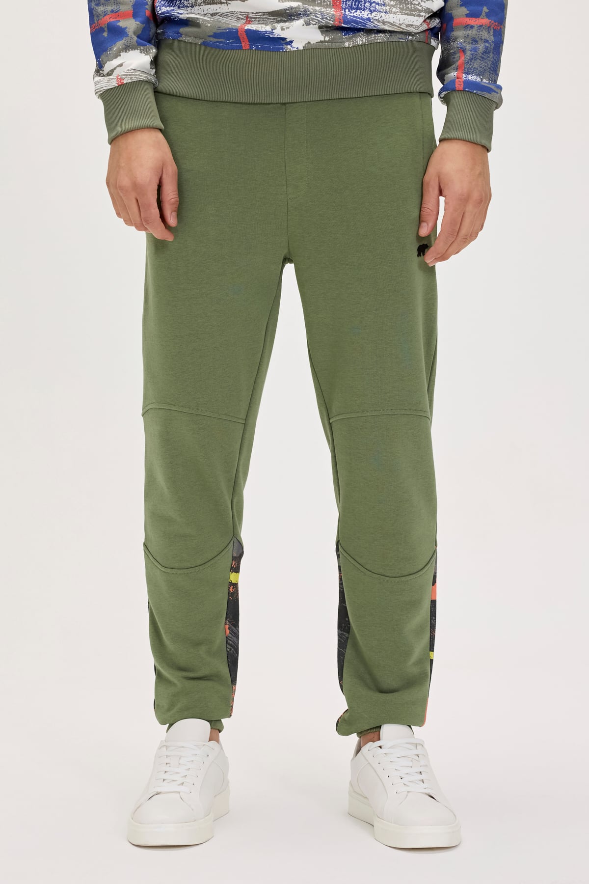 FLAME SWEATPANTS SWEATPANTS THYME  ERKEK PANTS FLAME SWEATPANTSFLAME SWEATPANTS