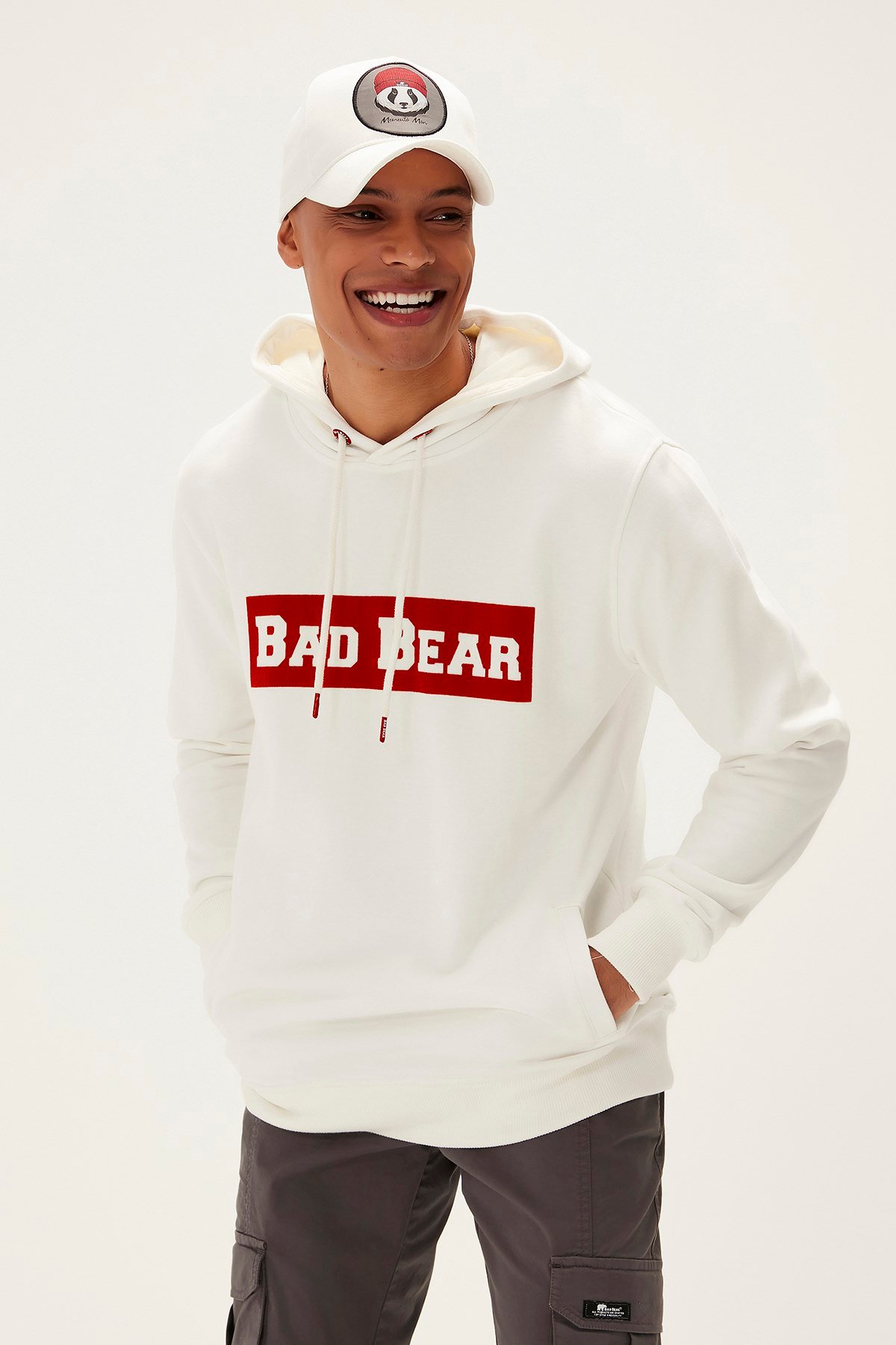 FLOG HOODIE OFF-WHITE