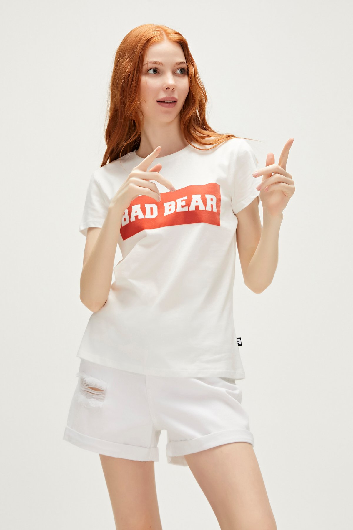 FLOG T-SHIRT BEYAZ