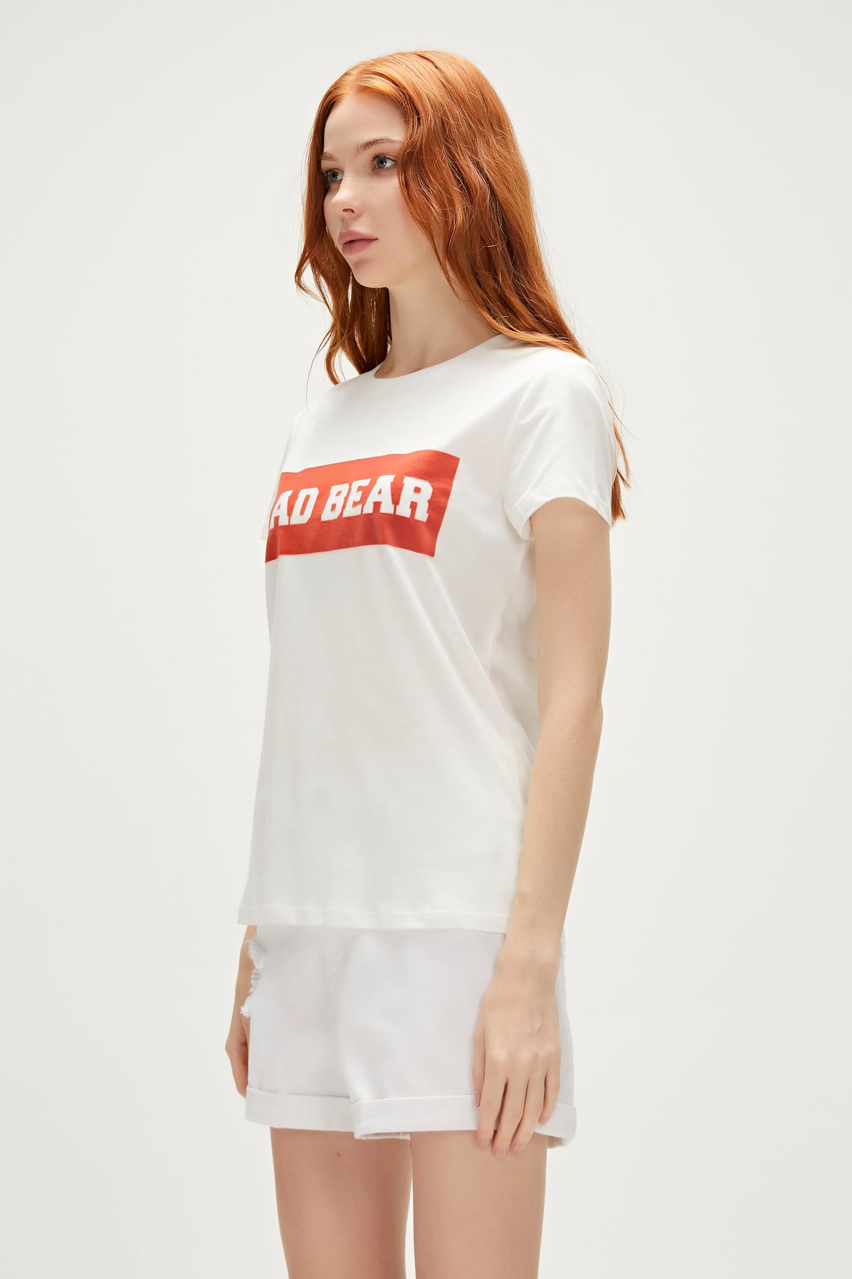 FLOG T-SHIRT BEYAZ
