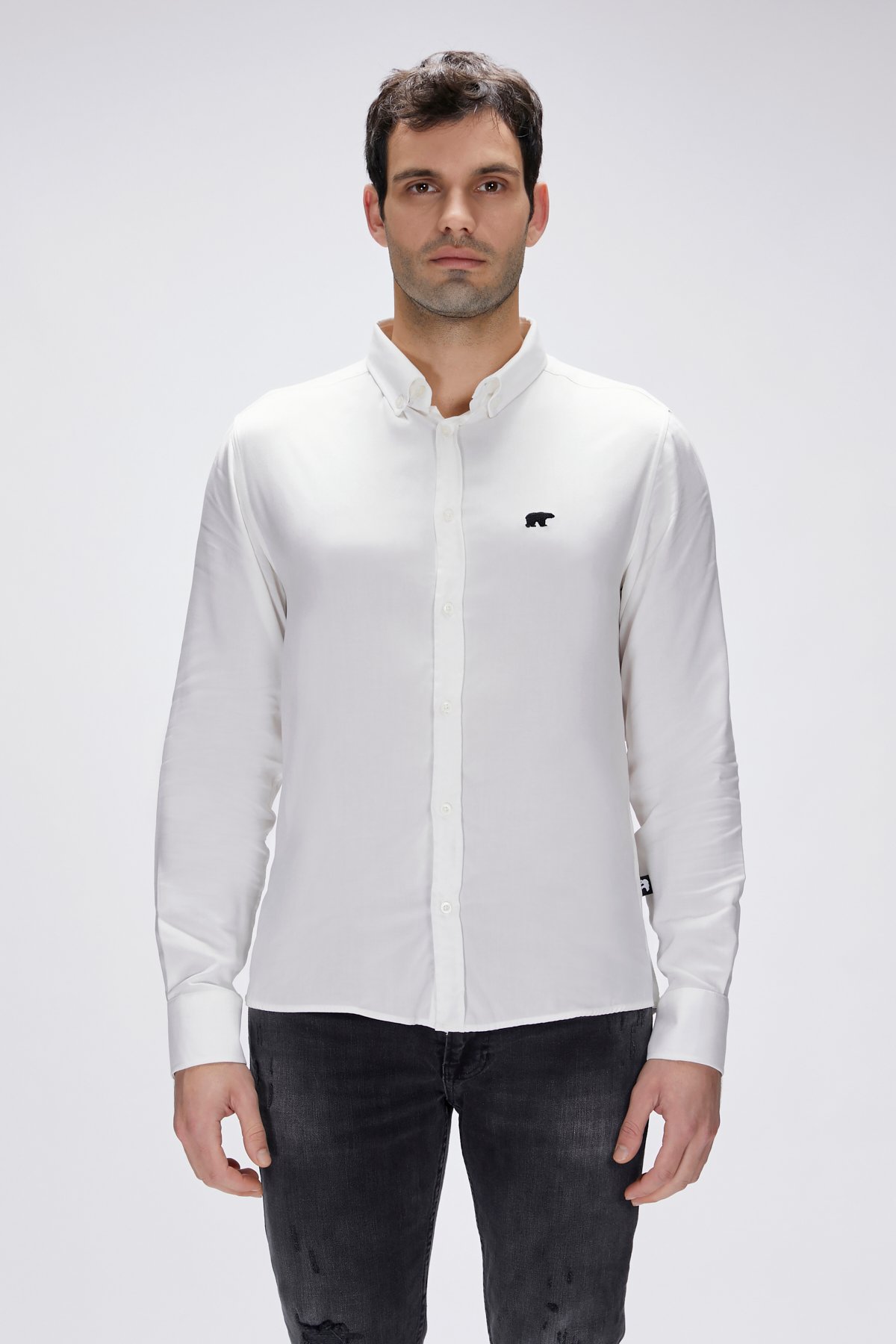 Fred Beyaz Erkek Gömlek