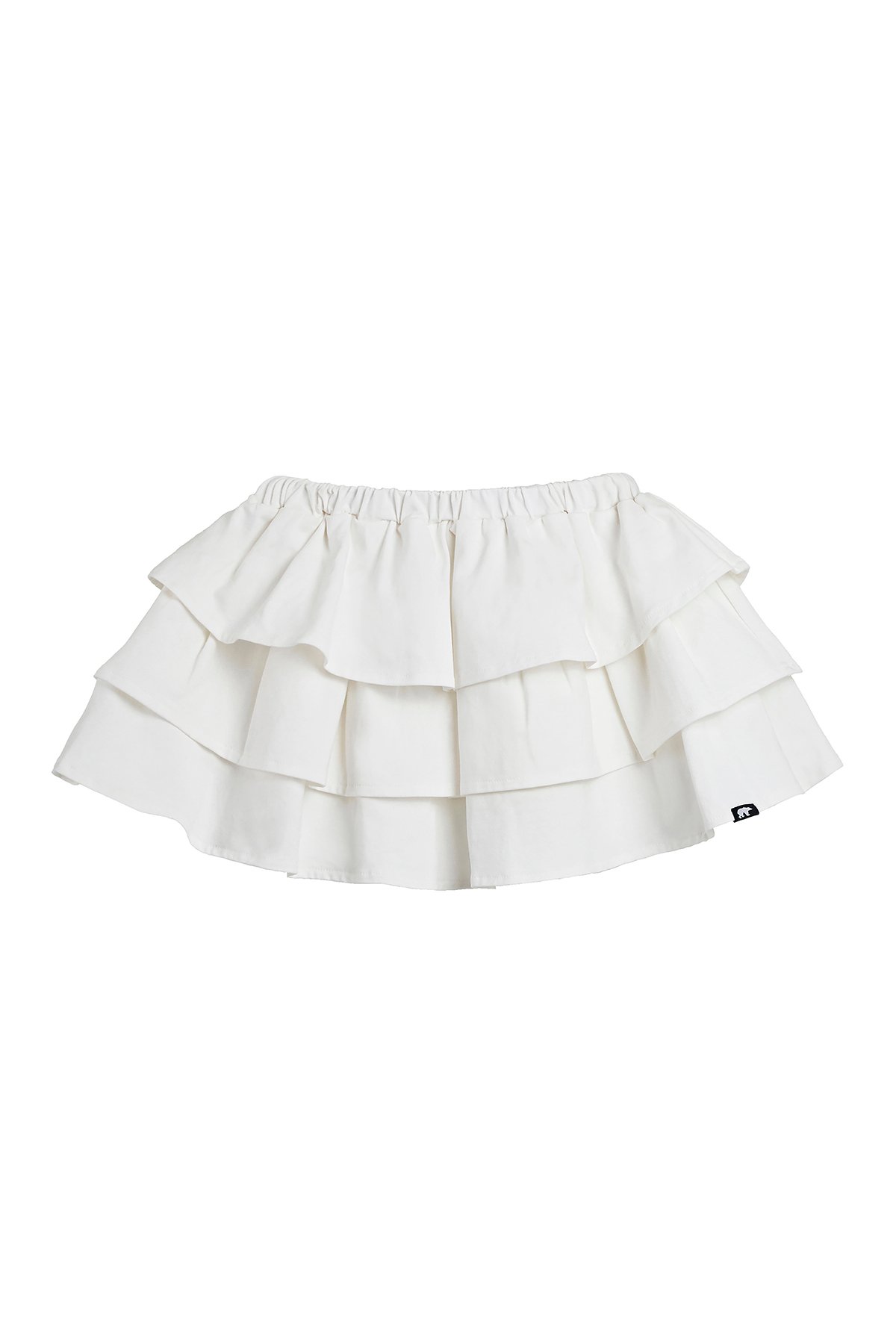 FRILL SKIRT JR BASIC SKIRT OFF-WHITE  GIRL SKIRT FRILL SKIRT JRFRILL SKIRT JR