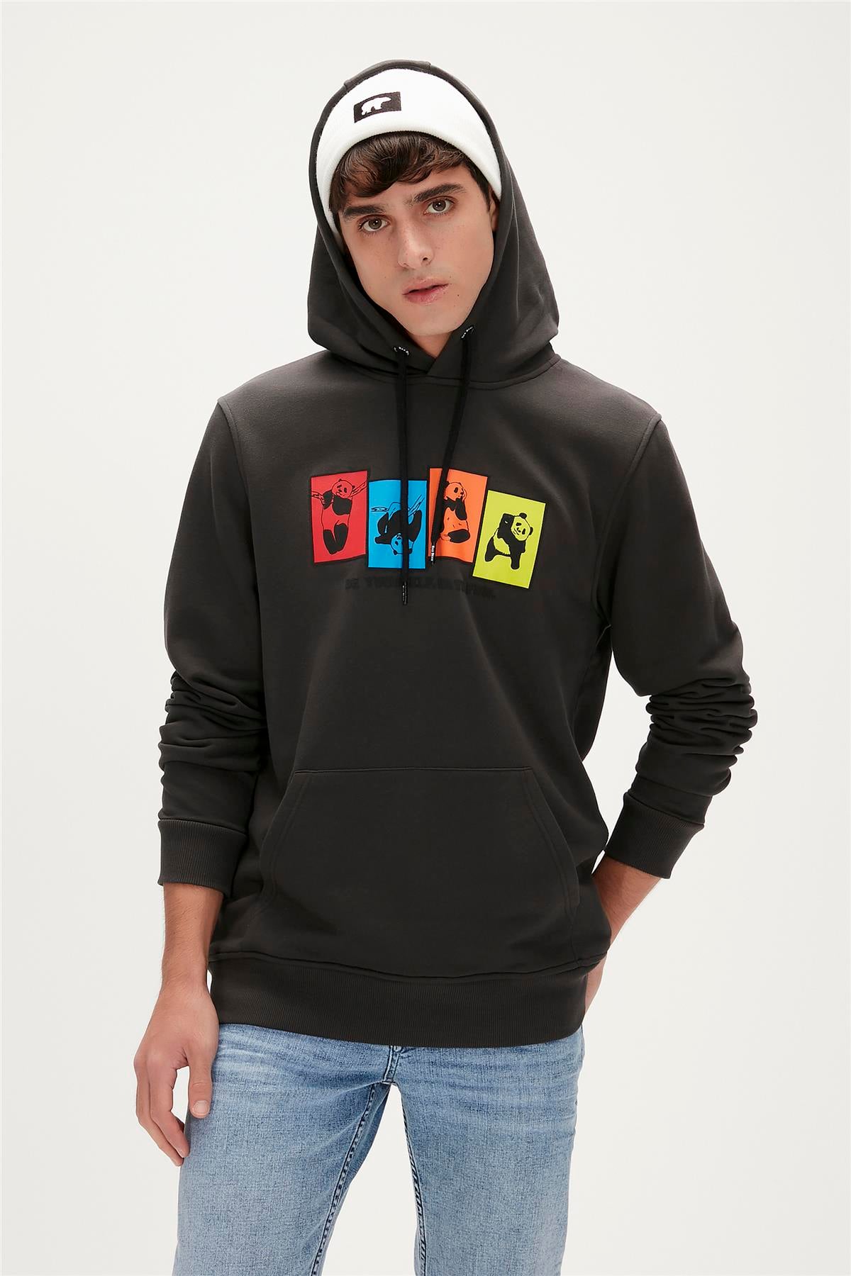 FUN HOODIE ANTRASİT
