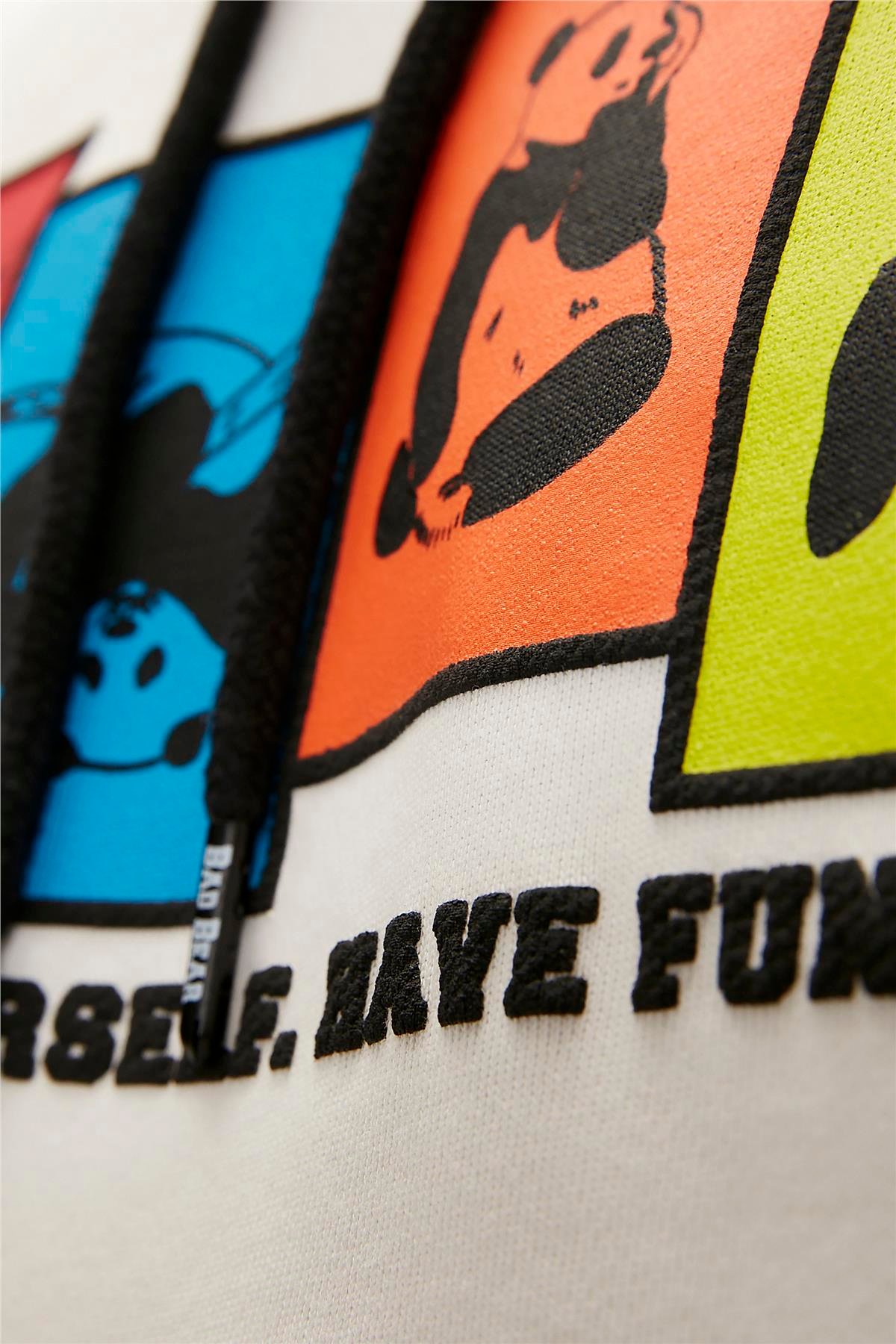 FUN HOODIE BEYAZ