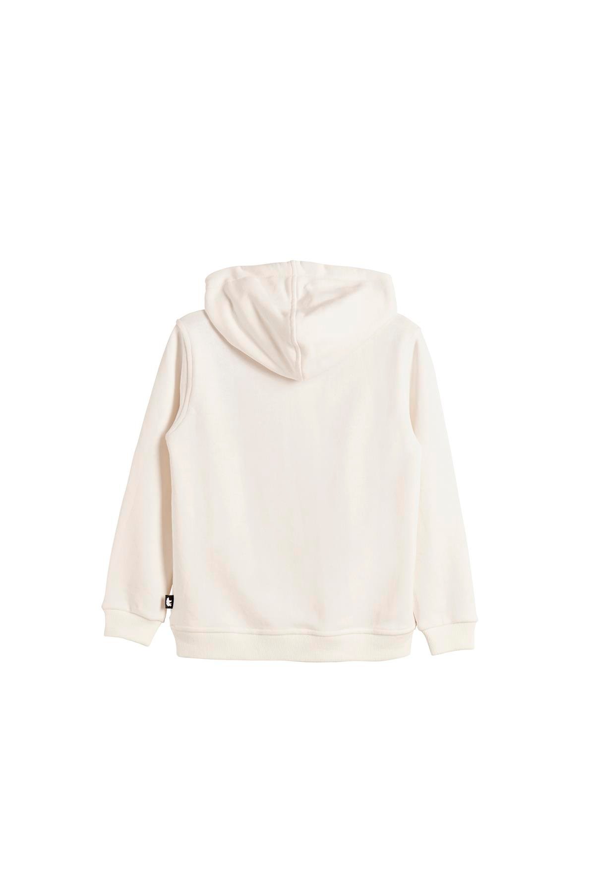 FUN HOODIE JR BEYAZ